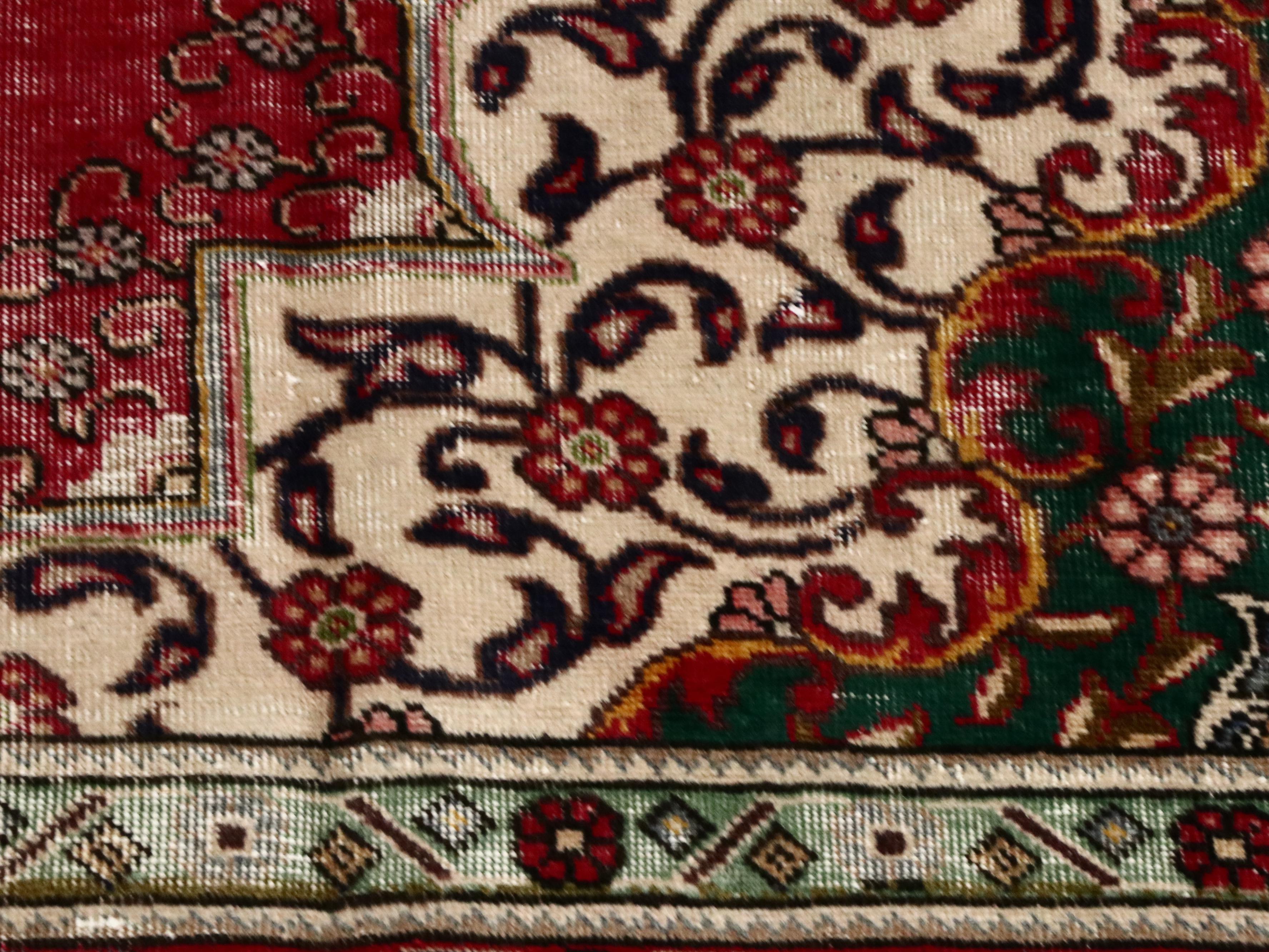 8'4 x 11'6 Hand-Knotted Persian Tabriz Area Rug