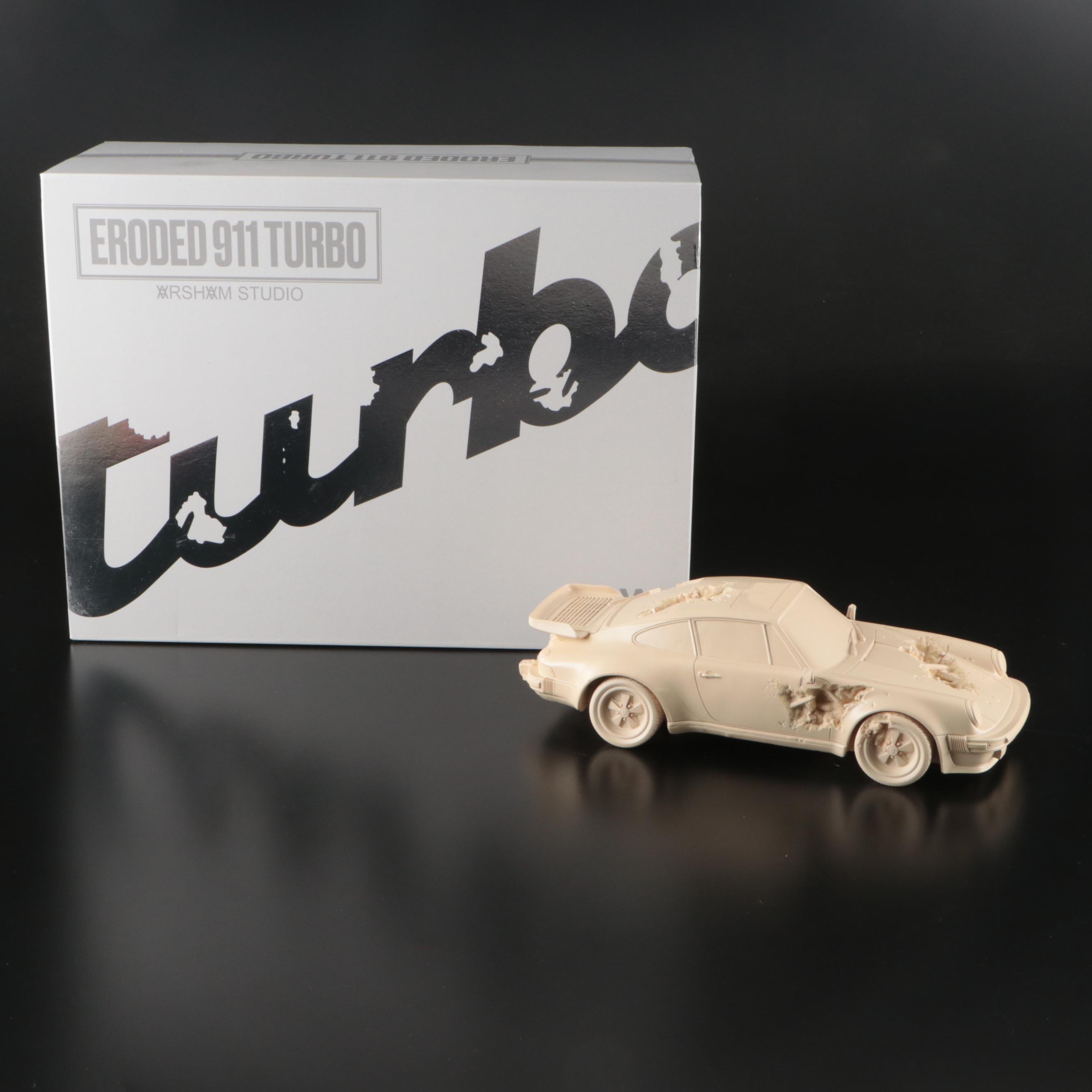 Daniel Arsham Studio "Eroded 911 Turbo 1986 Porsche" Model