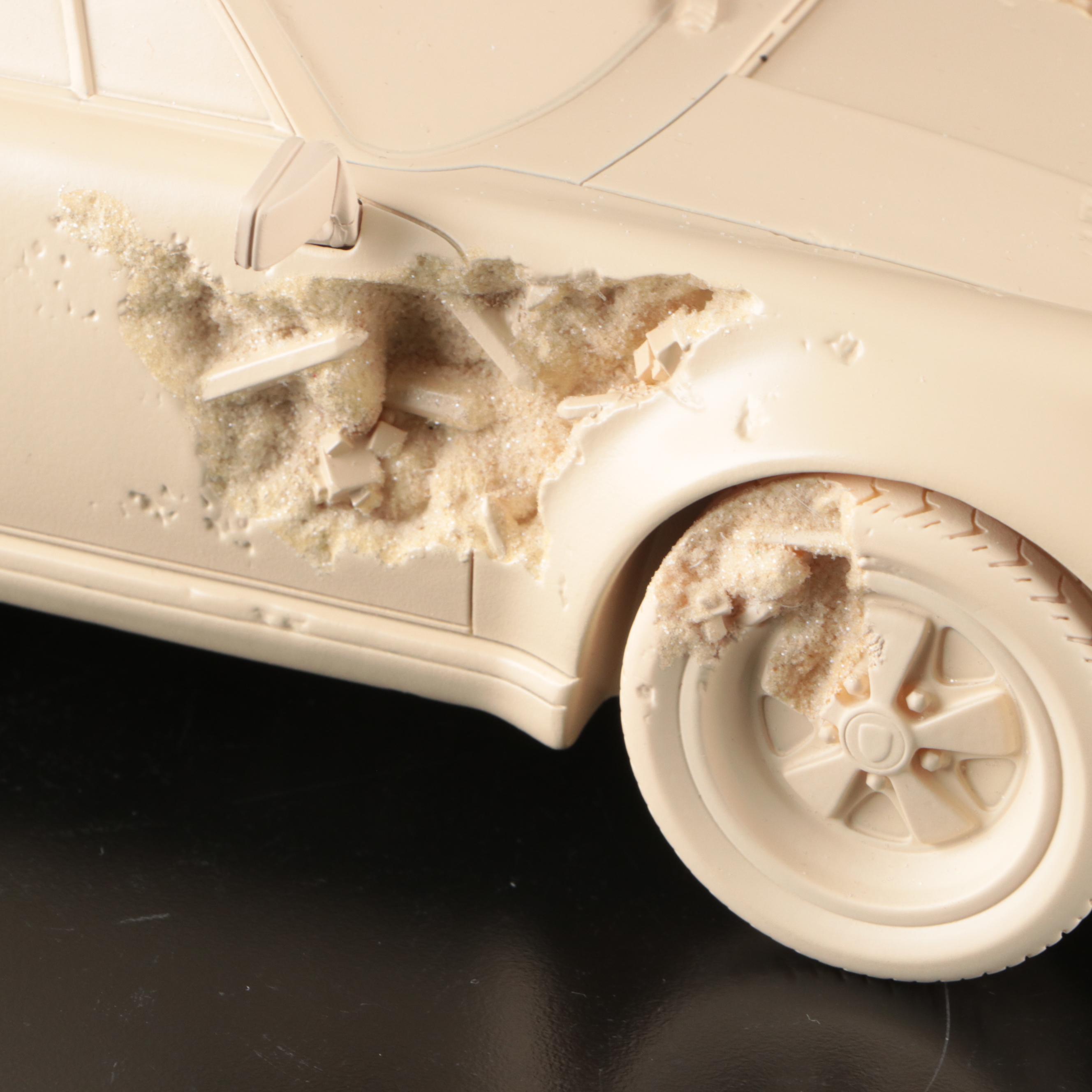 Daniel Arsham Studio "Eroded 911 Turbo 1986 Porsche" Model