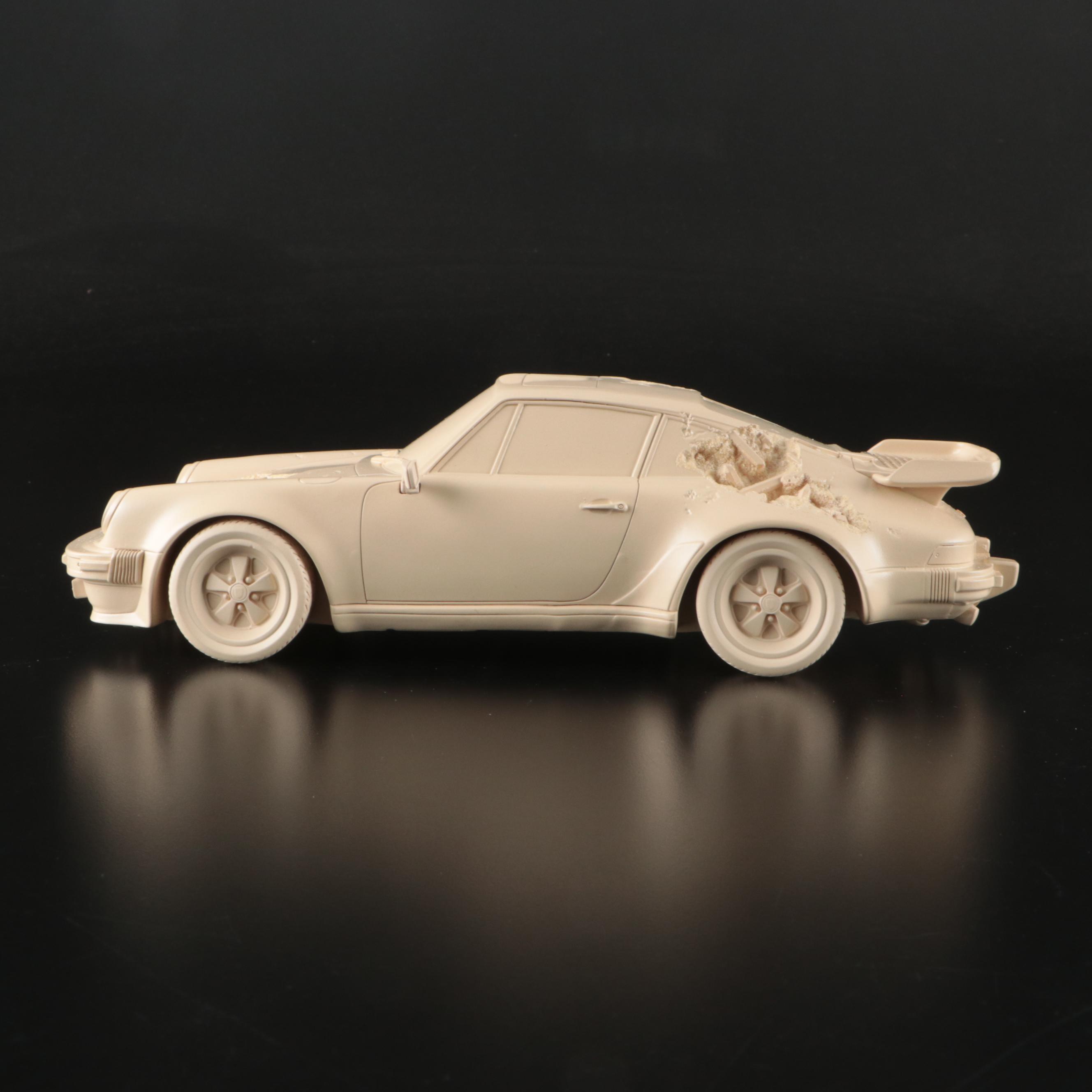 Daniel Arsham Studio "Eroded 911 Turbo 1986 Porsche" Model