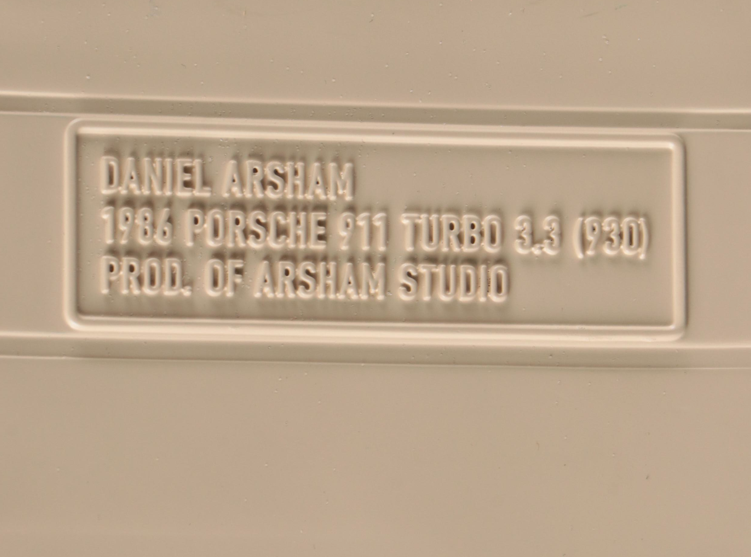 Daniel Arsham Studio "Eroded 911 Turbo 1986 Porsche" Model