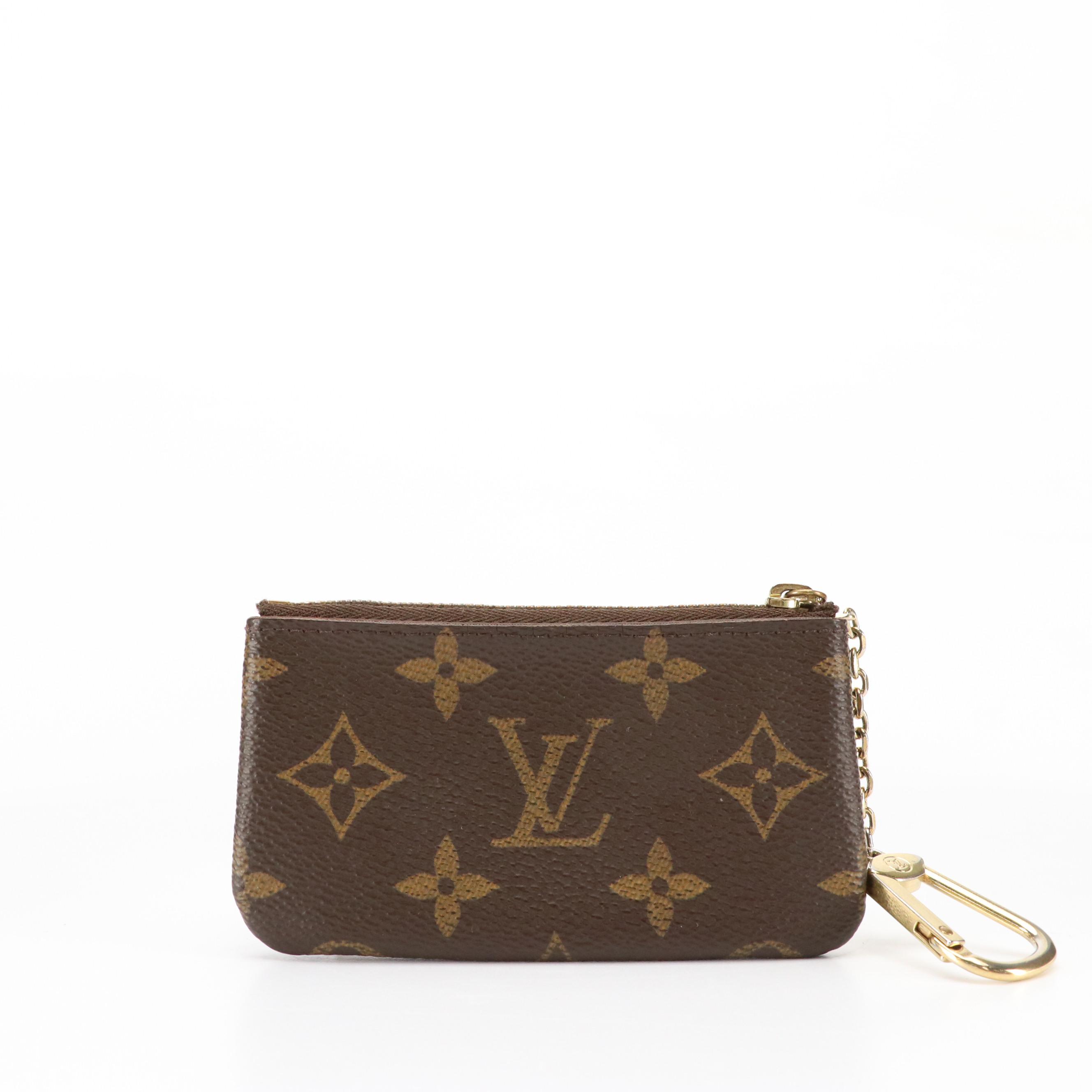 Louis Vuitton Pochette Clés in Monogram Canvas, With Box