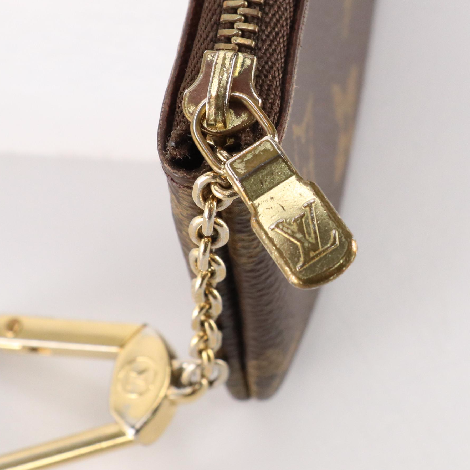 Louis Vuitton Pochette Clés in Monogram Canvas, With Box