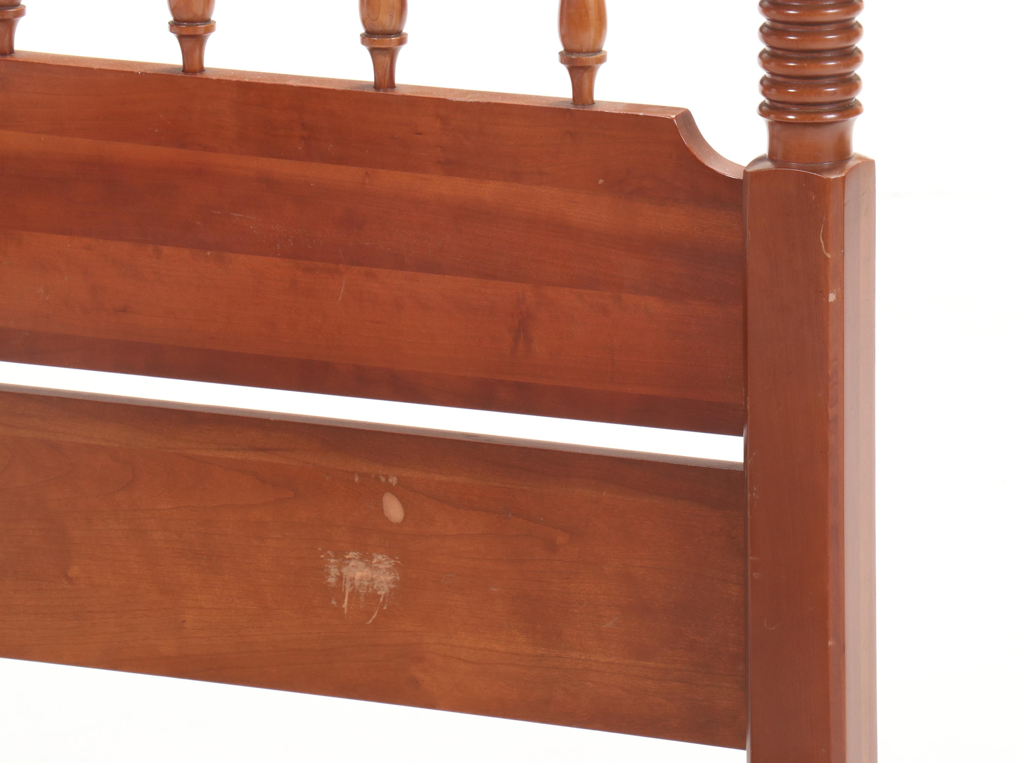 Empire Furniture Corp. Colonial Style Cherrywood Full Size Bed Frame