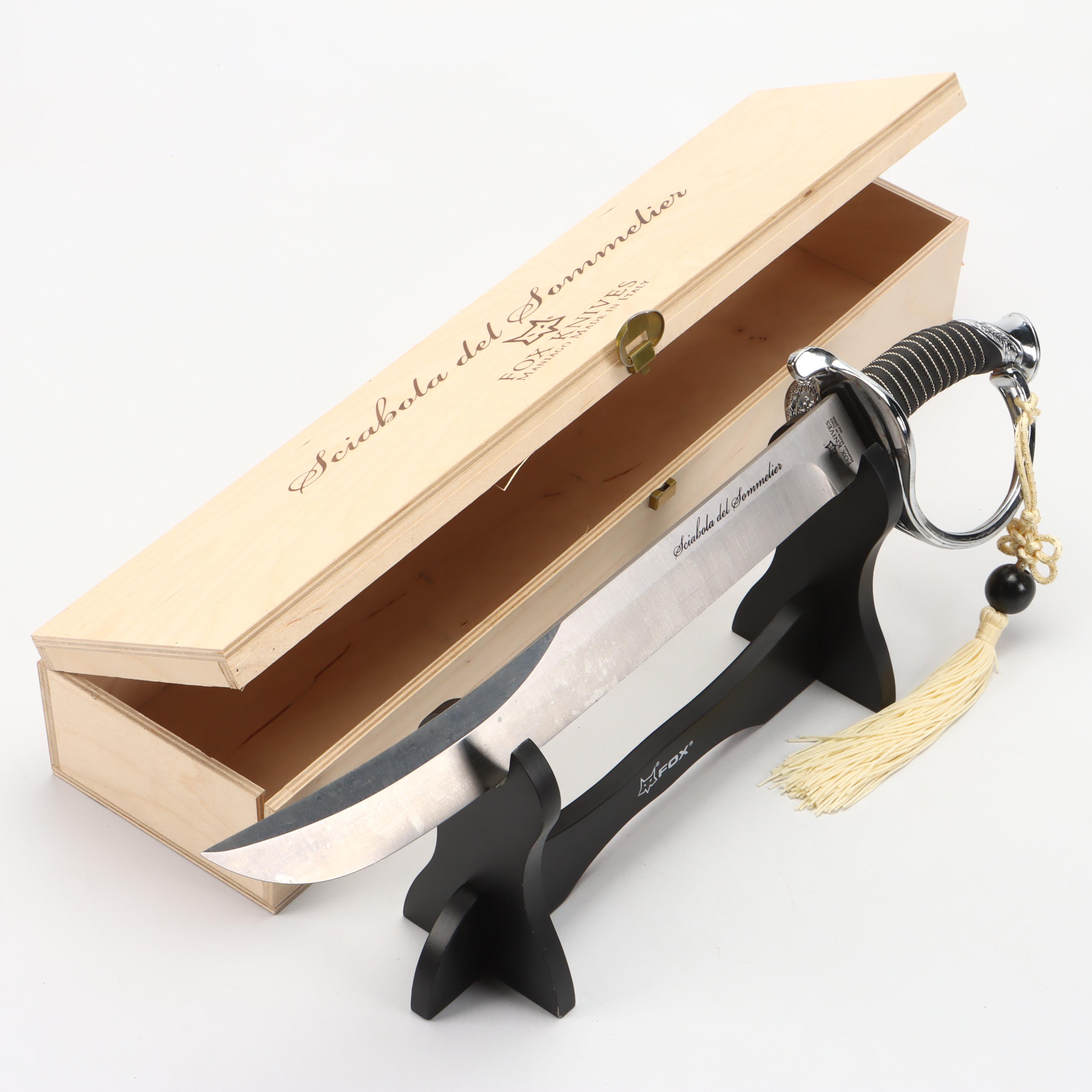 Fox "Sciabola del Sommelier" Italian Champagne Saber, 2006
