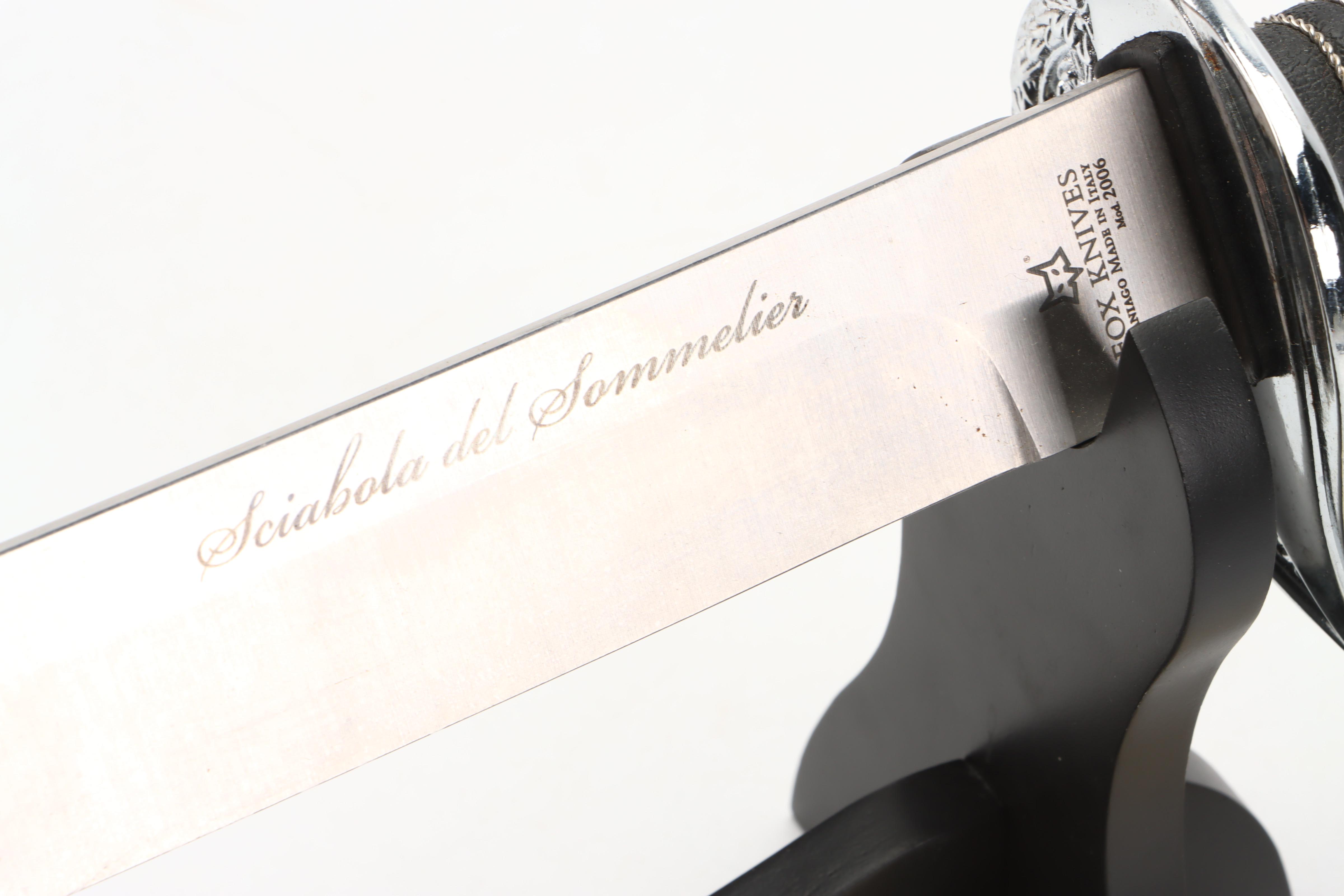 Fox "Sciabola del Sommelier" Italian Champagne Saber, 2006