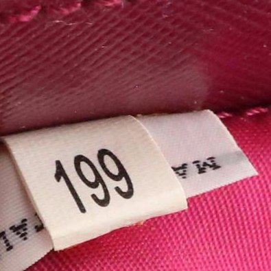 Prada Magenta Tessuto Nylon Zip Pouch