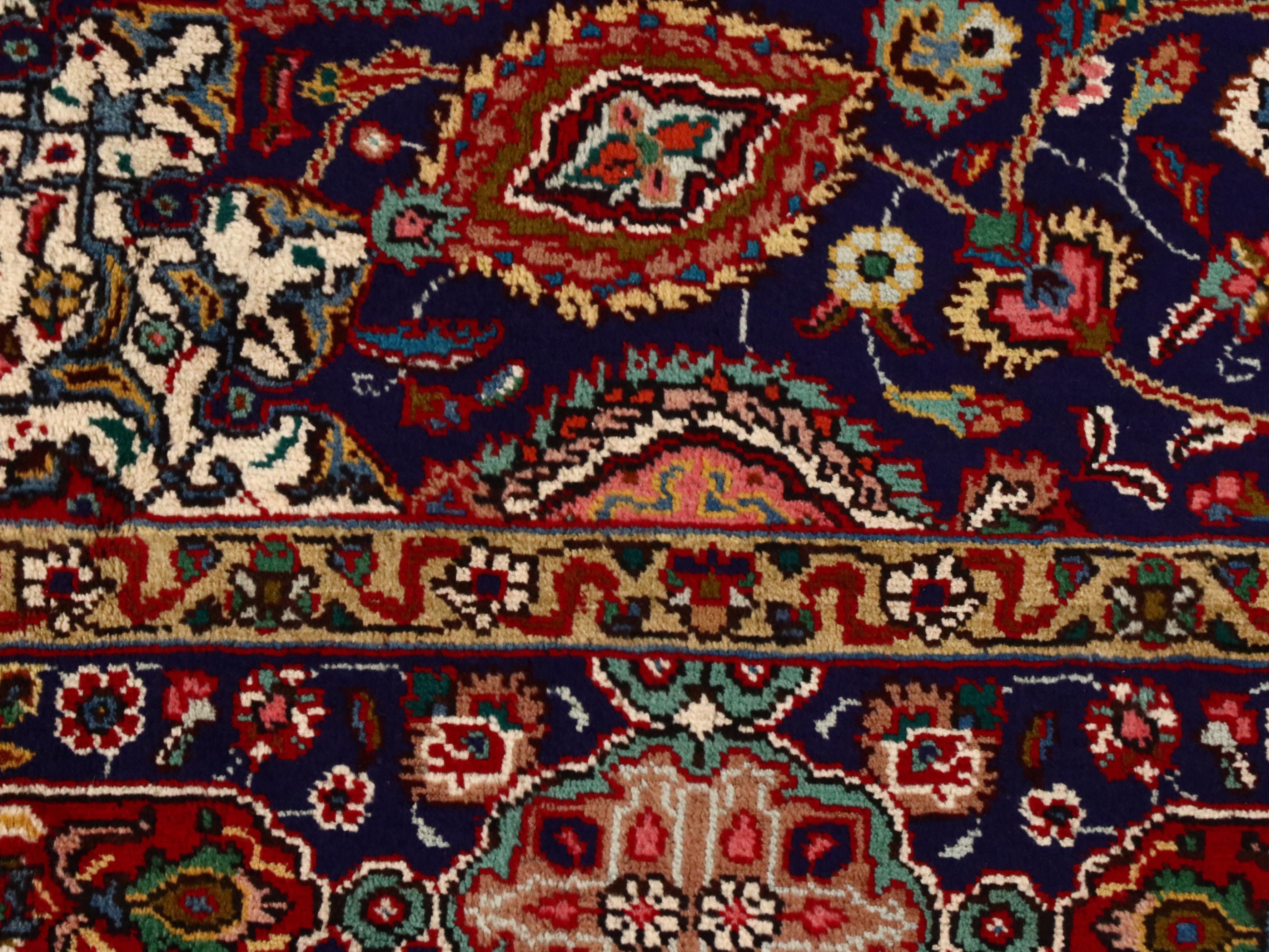8'2 x 11'2 Hand-Knotted Persian Mashhad Area Rug