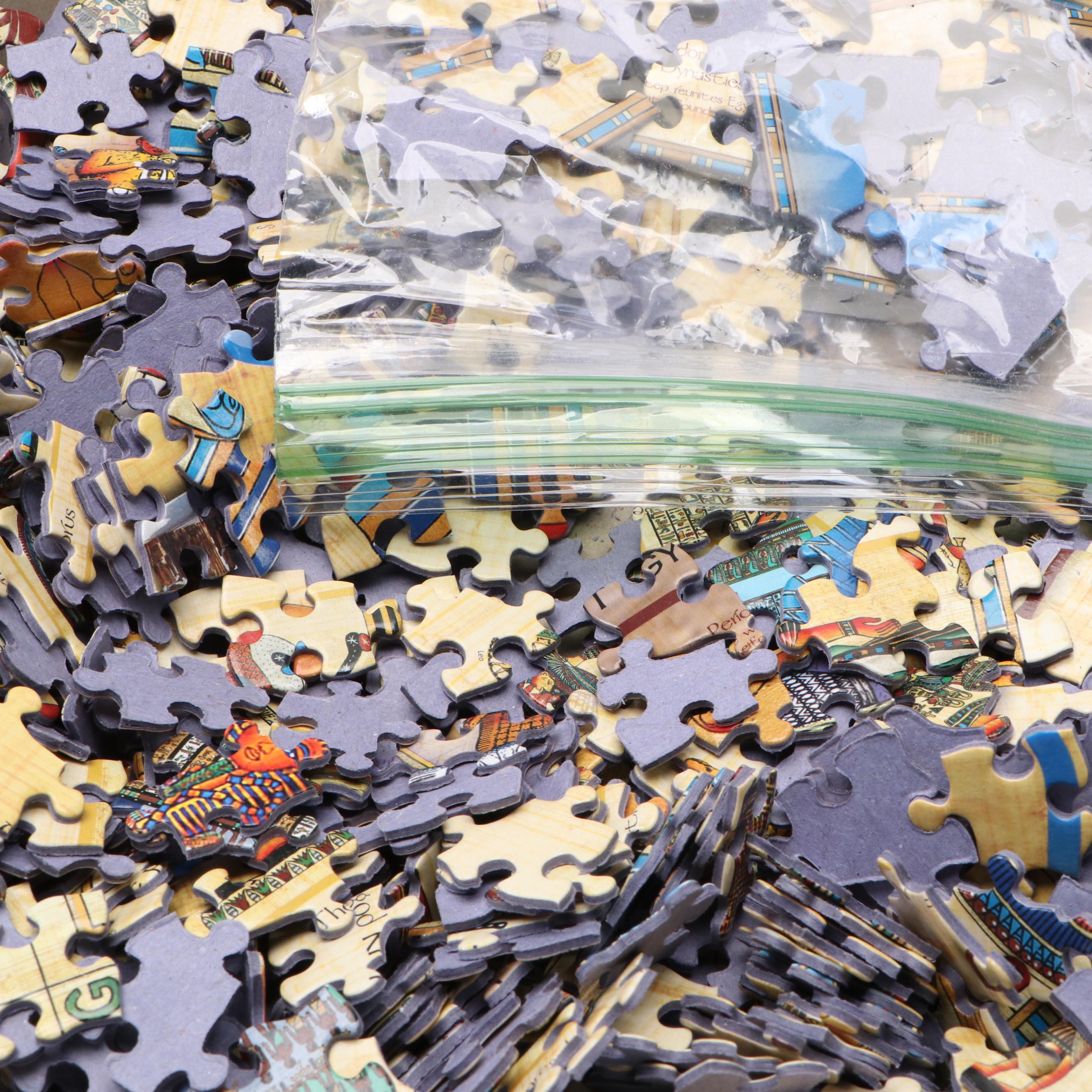 Eurographics "Ancient Egyptians," "Flags of the World," and More Jigsaw Puzzles