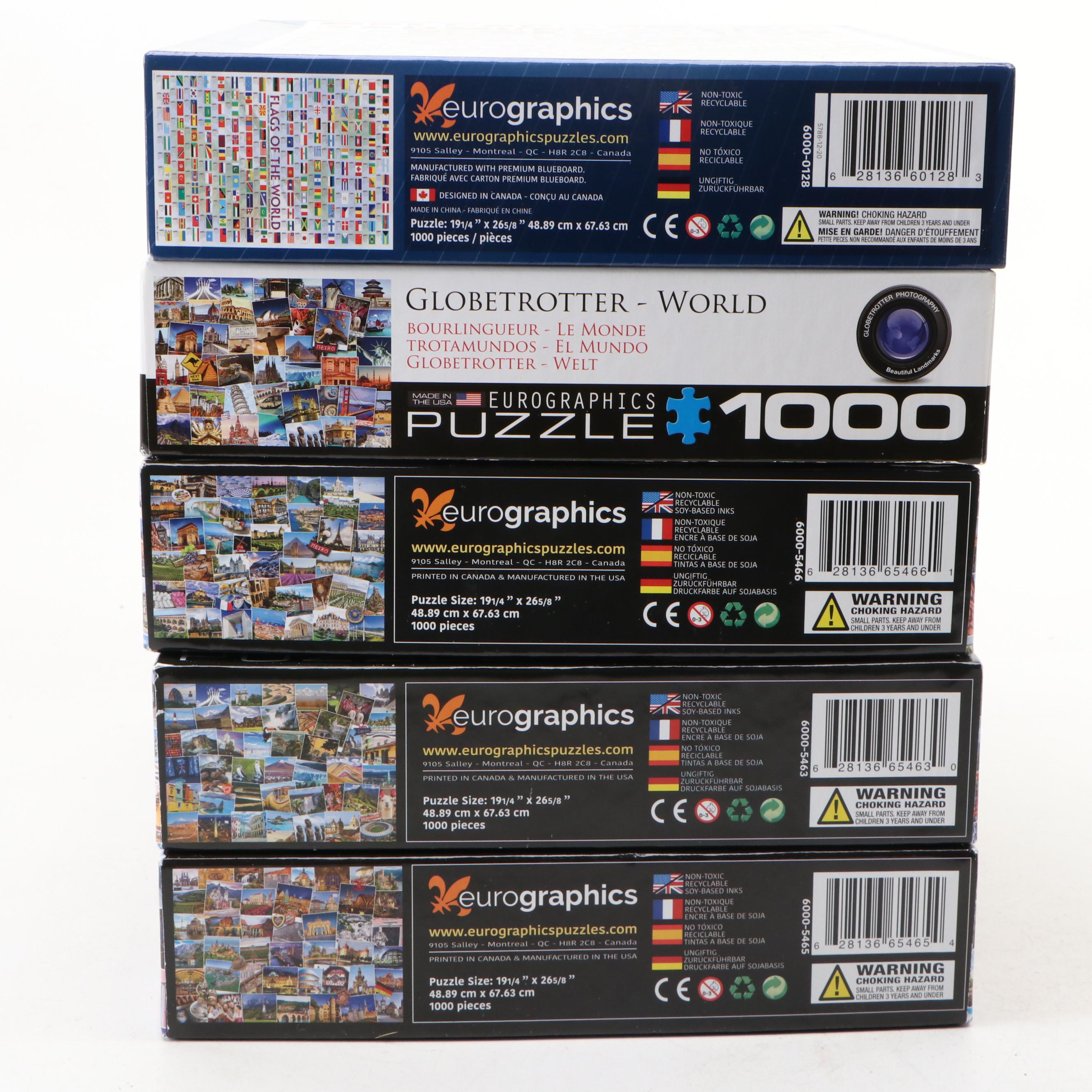 Eurographics "Ancient Egyptians," "Flags of the World," and More Jigsaw Puzzles