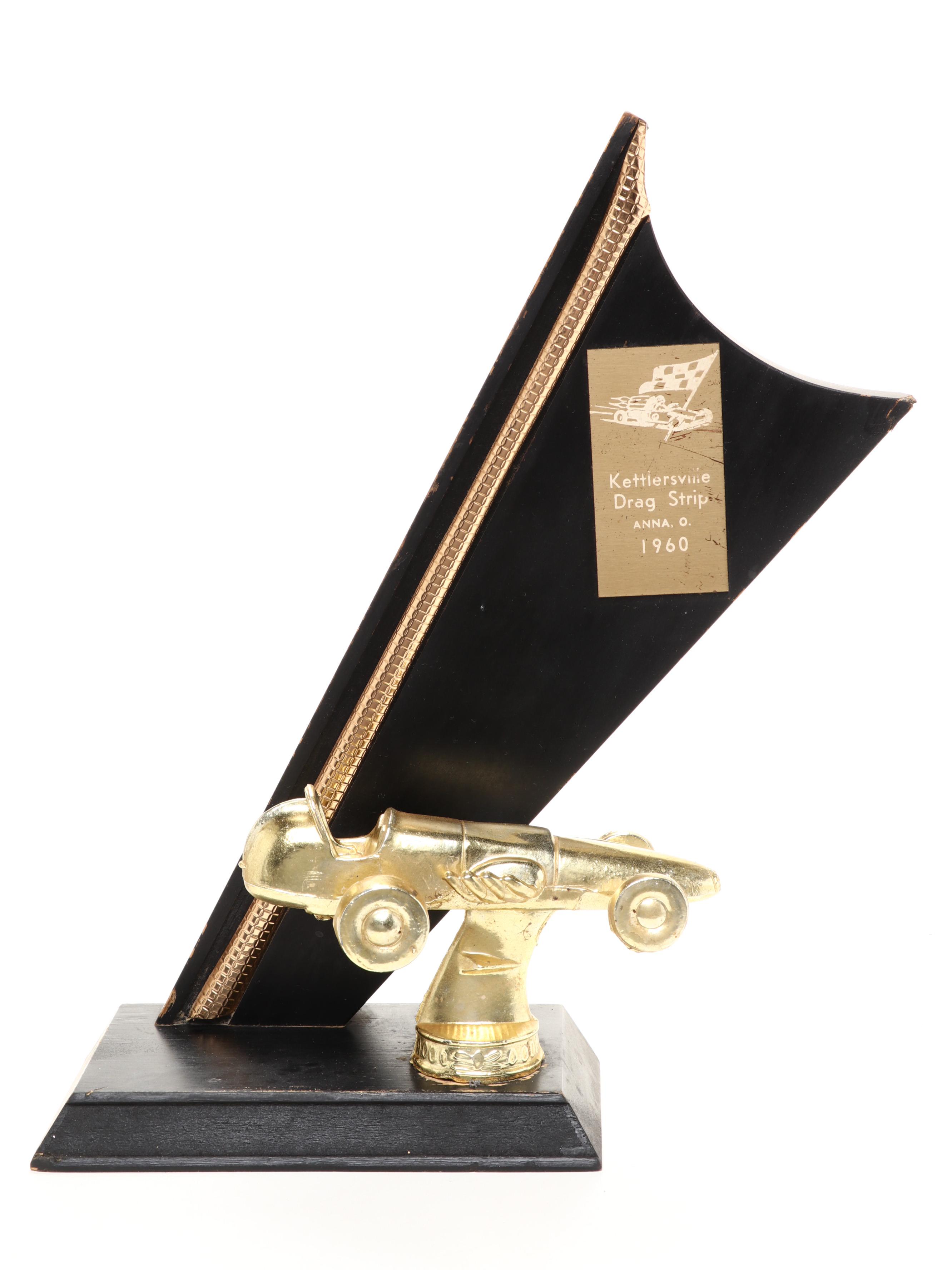 Amateur Drag Racing Trophies, Mid-20th Century