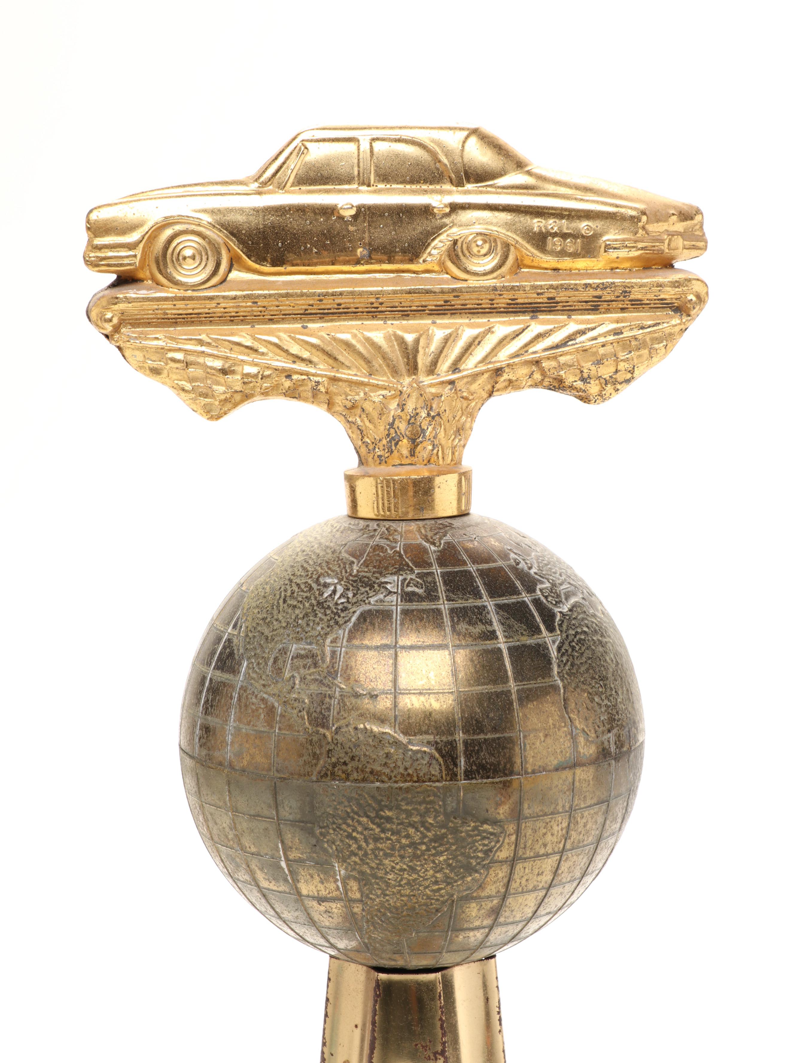 Amateur Drag Racing Trophies, Mid-20th Century