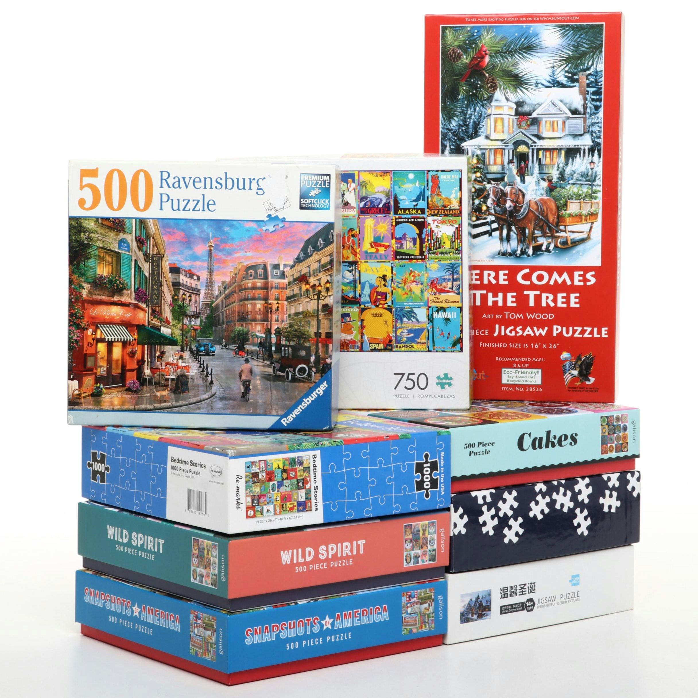 Ravensburger "Parisian Sunset" and More Jigsaw Puzzles
