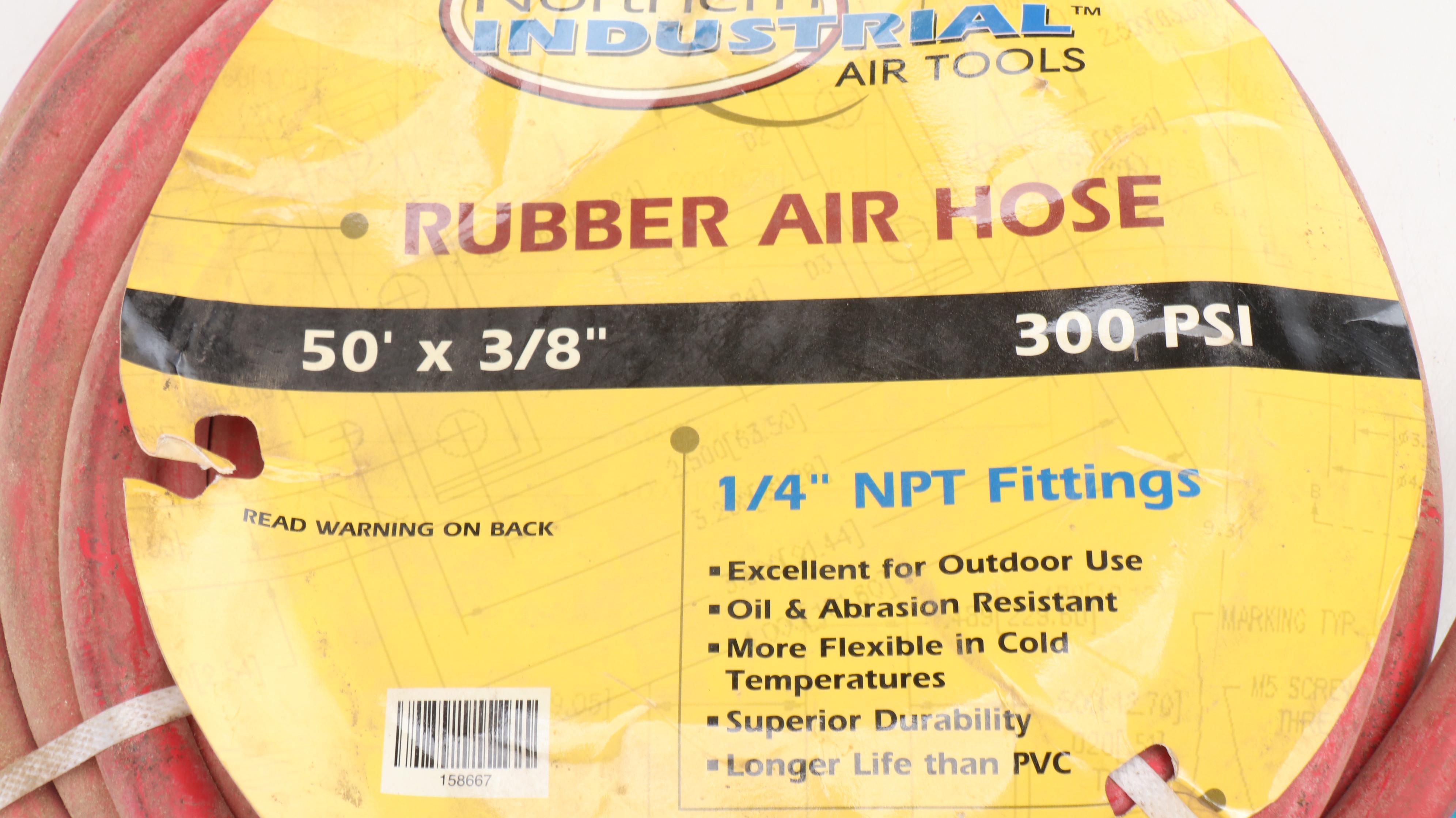 Porter-Cable Pancake Air Compressor with 50" Air Hose, and More