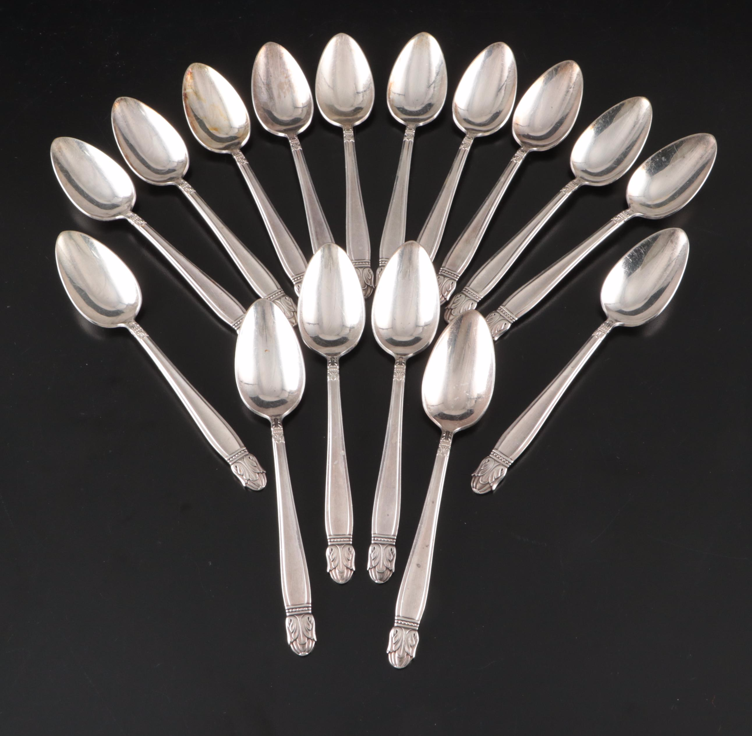 Holmes & Edwards Silver Plate "Danish Princess" and Other Flatware