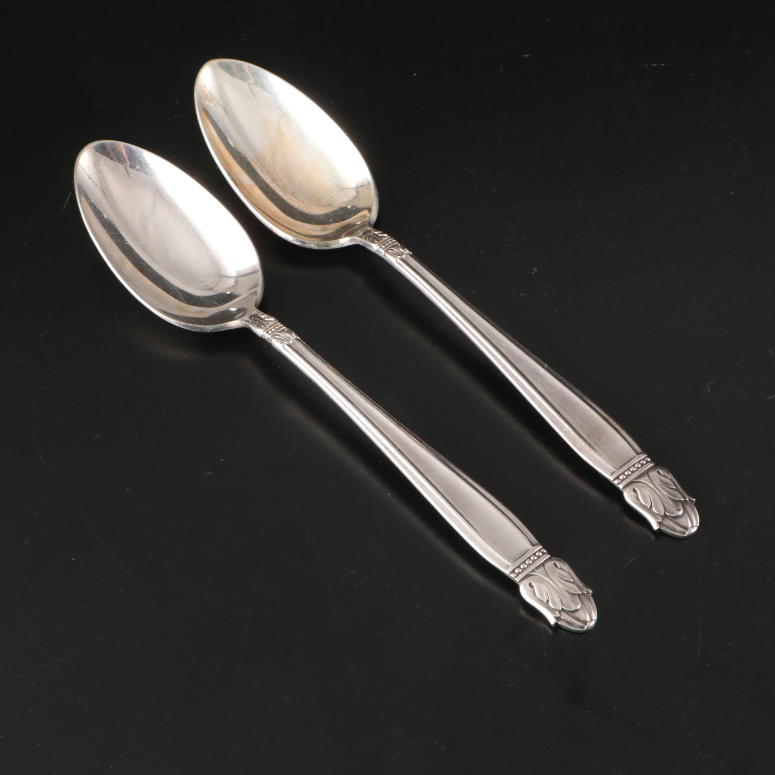 Holmes & Edwards Silver Plate "Danish Princess" and Other Flatware