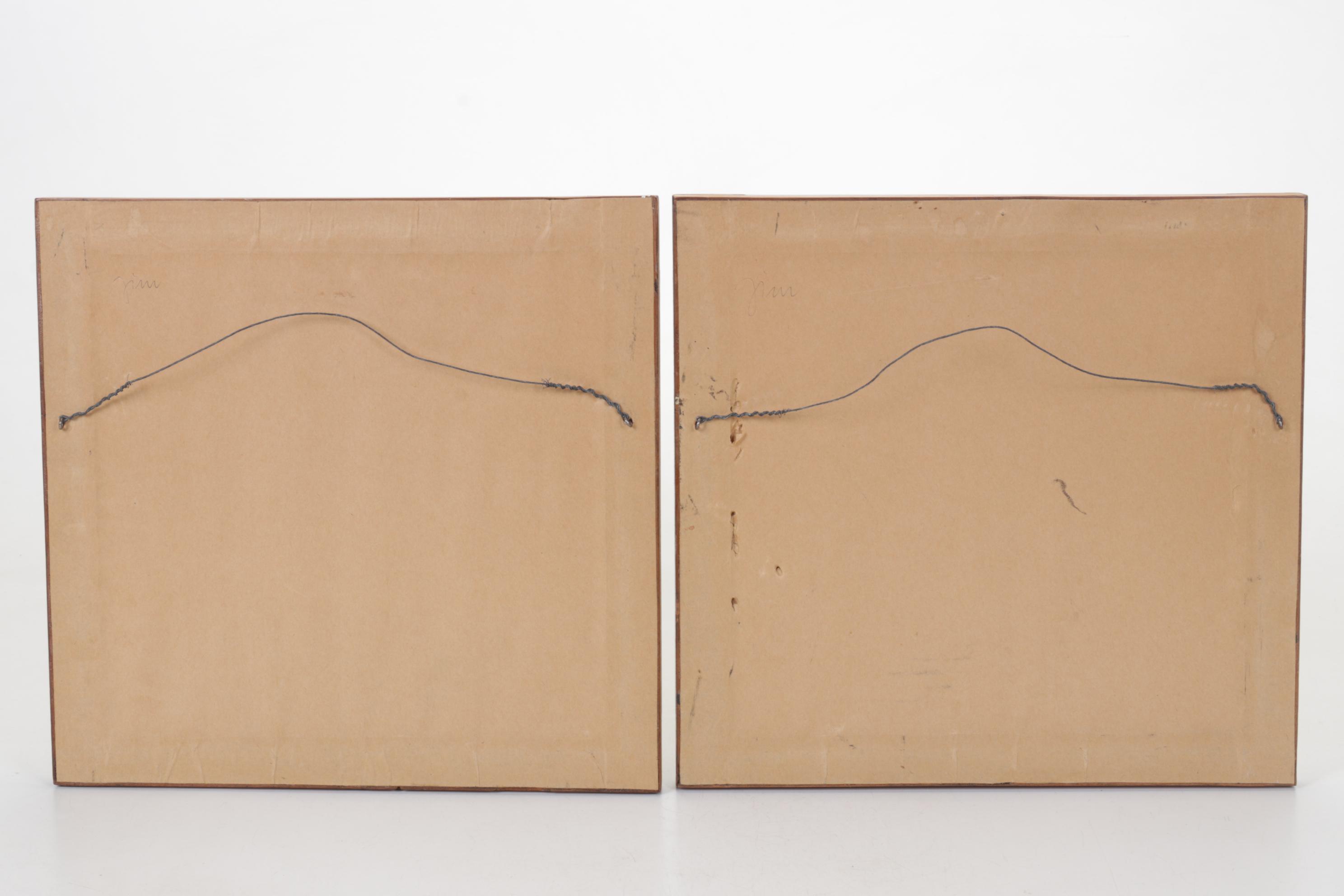 19th Century Intaglio Prints "Le beau Dunois" After Jean Baptiste Mallet