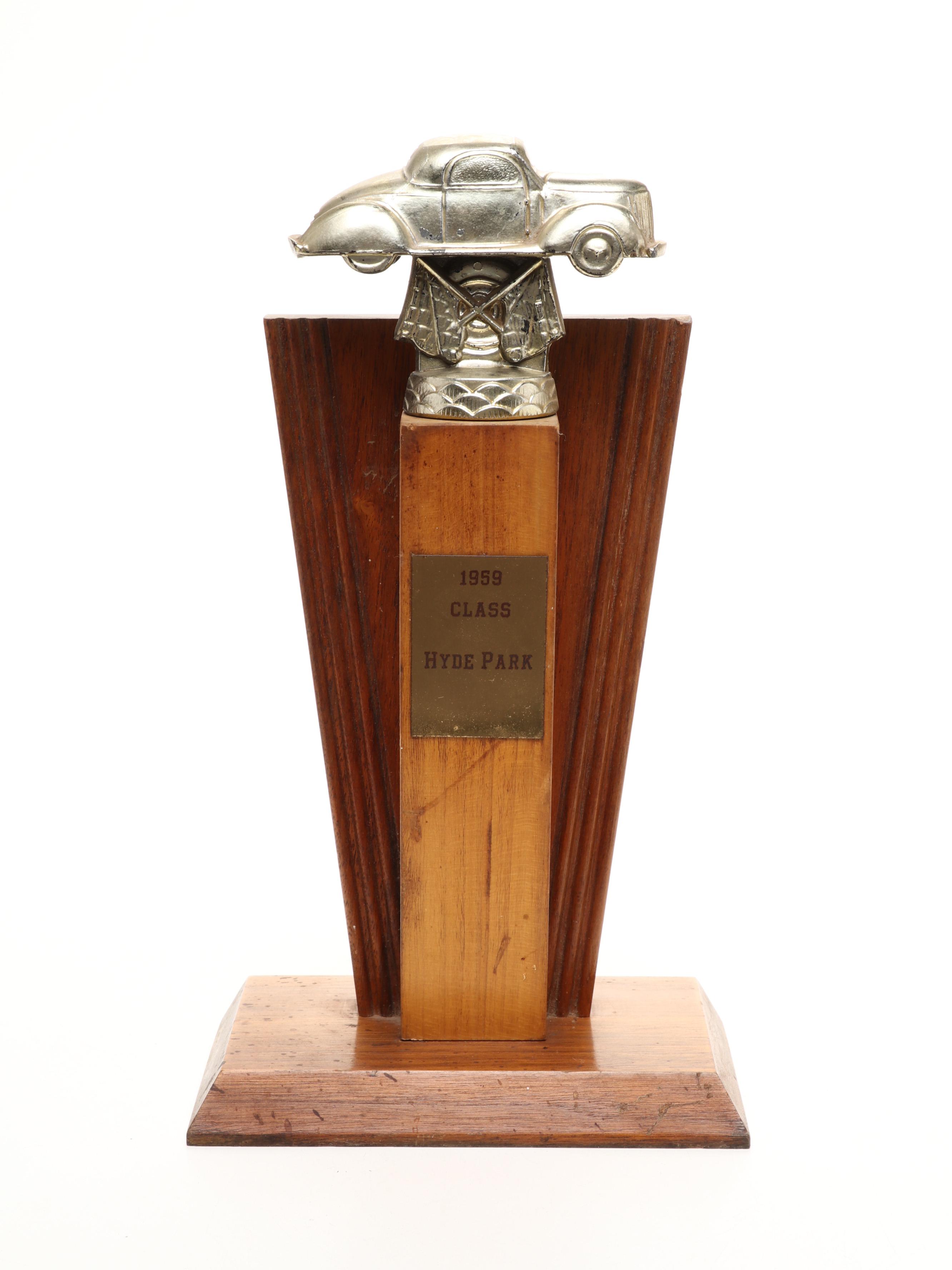 Amateur Drag Racing Trophies, Mid-20th Century
