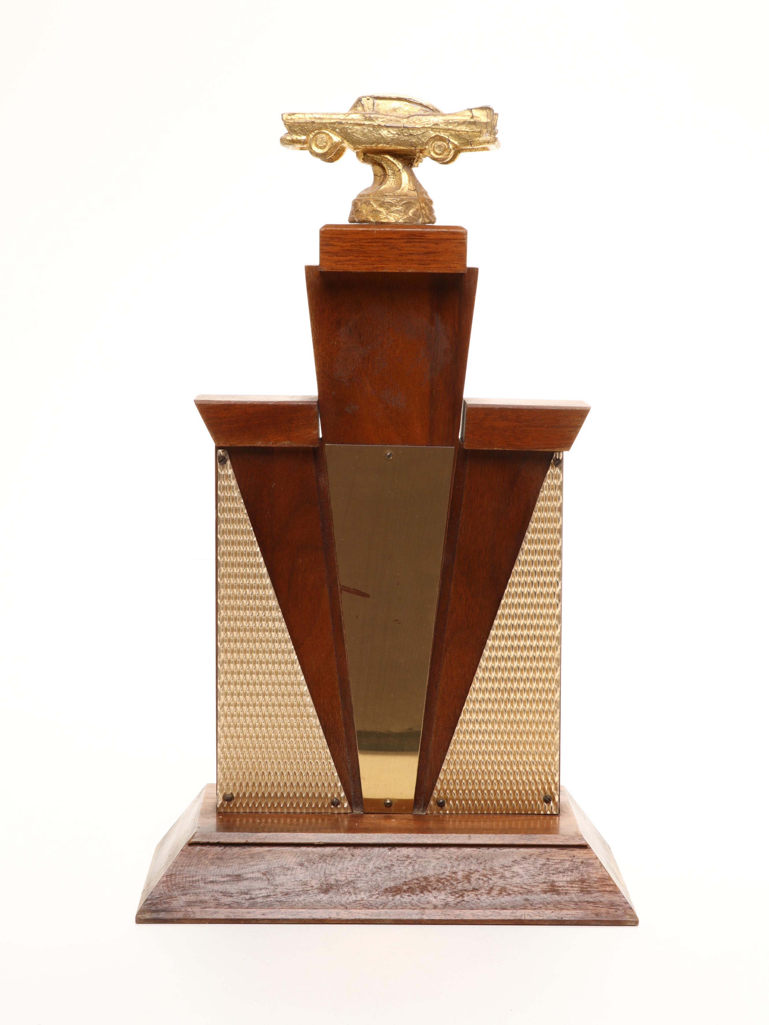 Amateur Drag Racing Trophies, Mid-20th Century