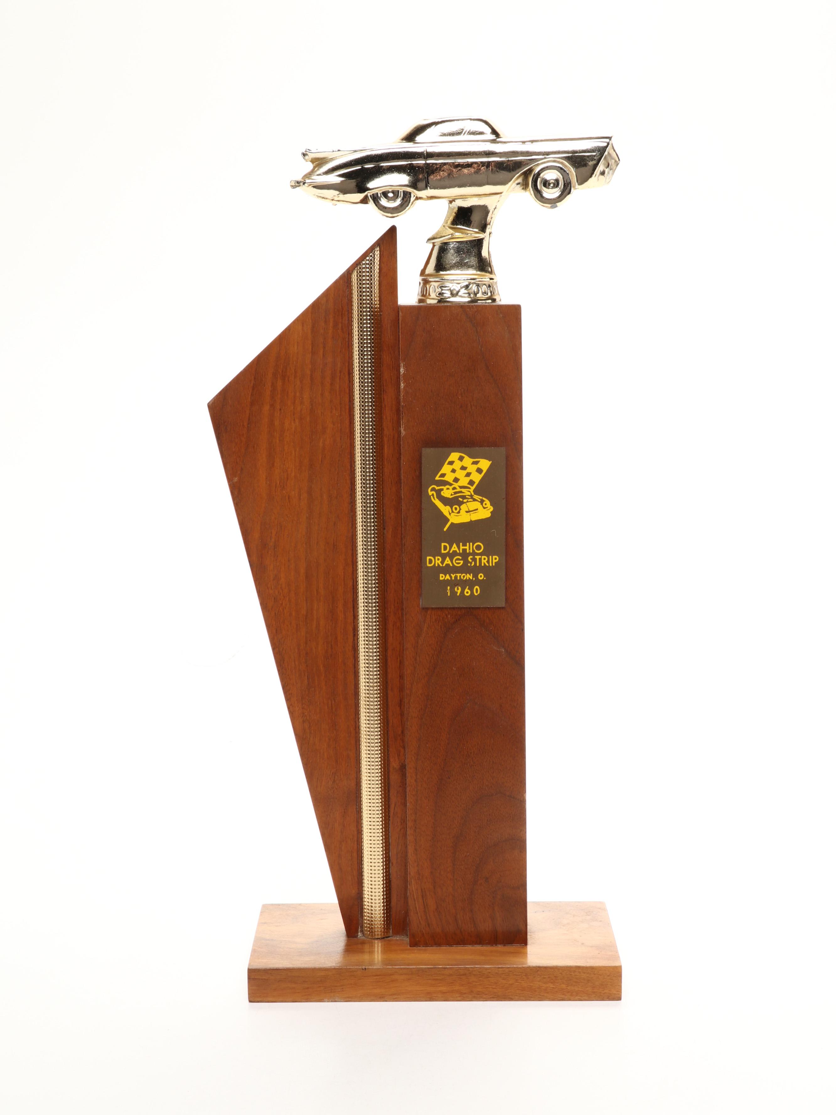 Amateur Drag Racing Trophies, Mid-20th Century