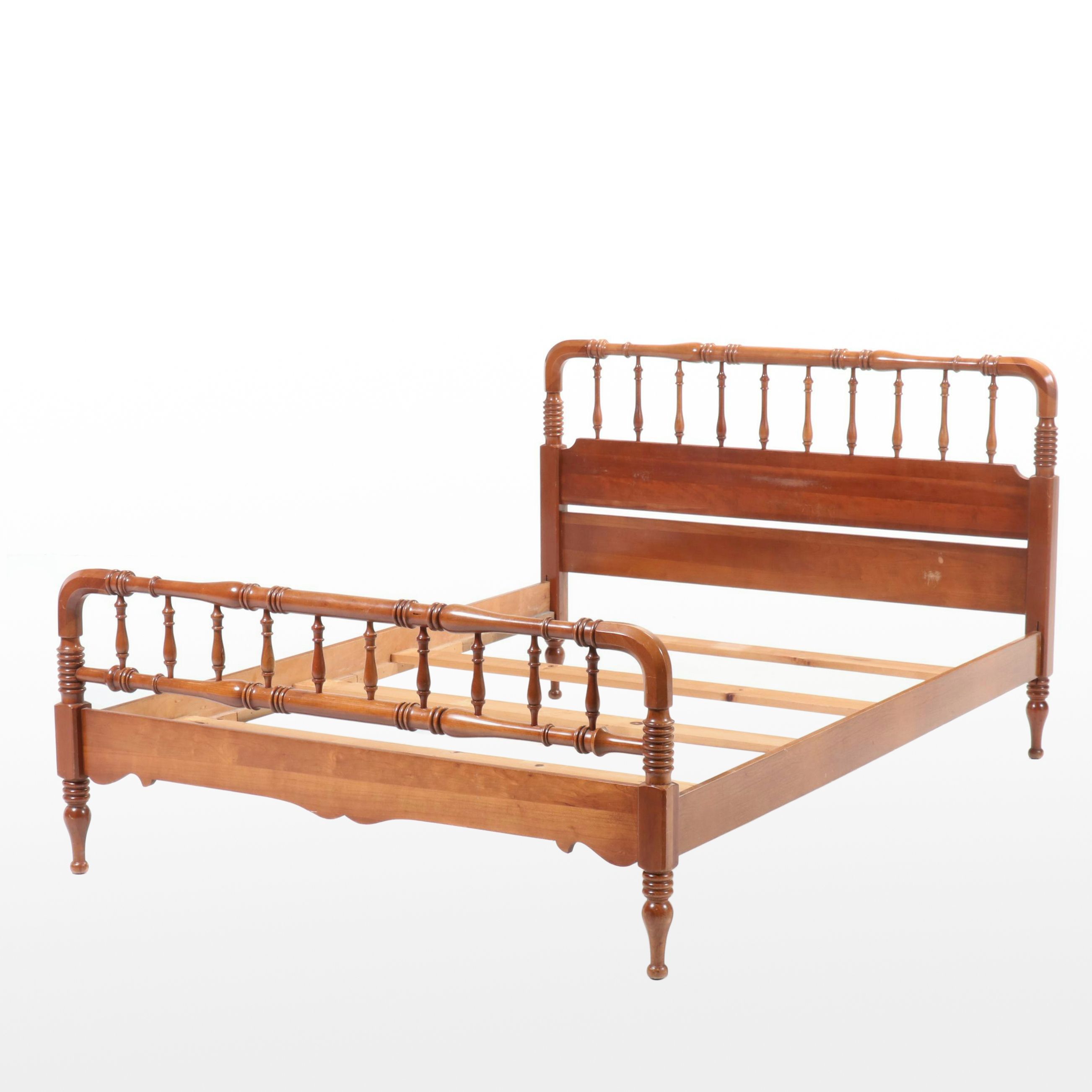 Empire Furniture Corp. Colonial Style Cherrywood Full Size Bed Frame