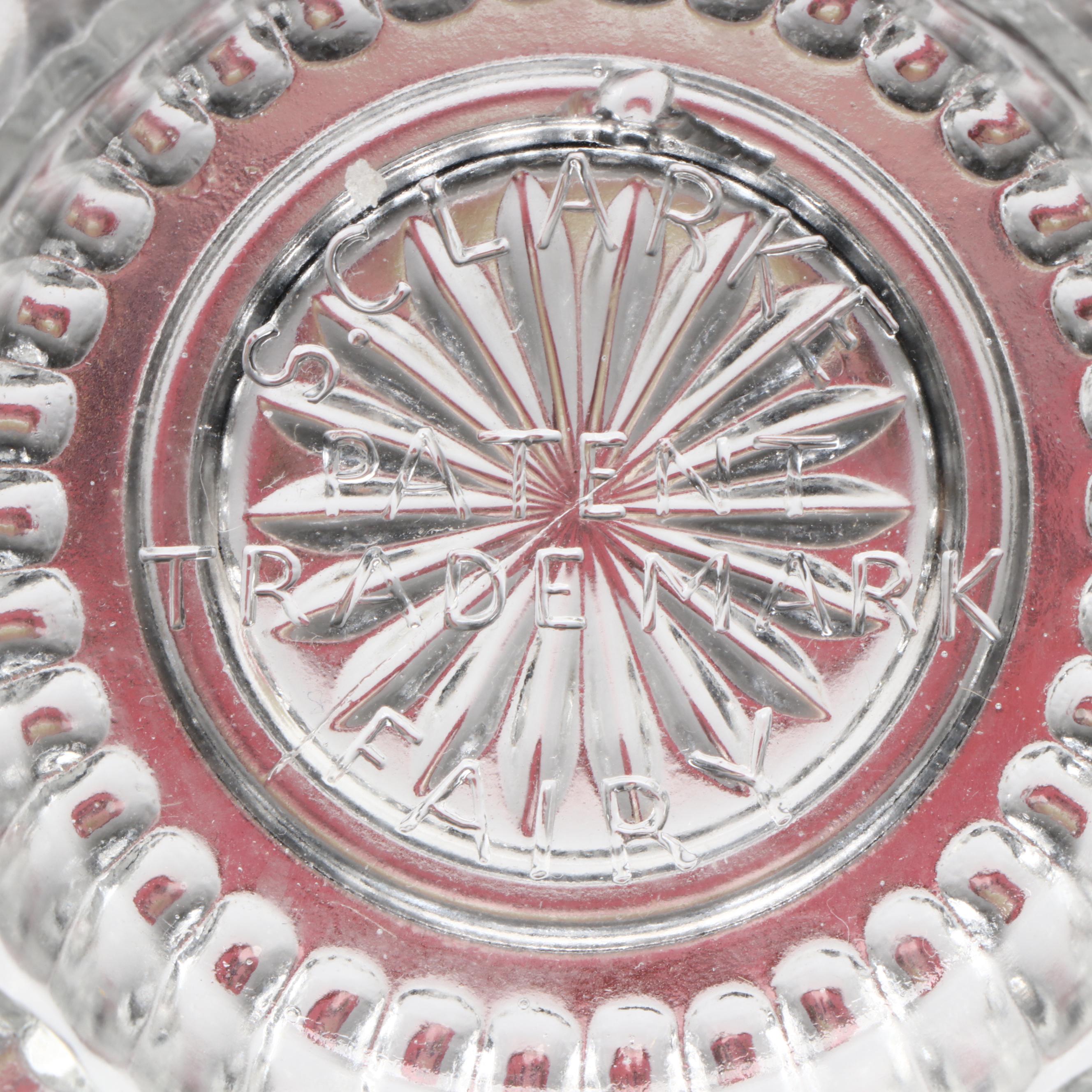 Thomas Webb "Prunus" Hand-Painted Burmese Glass Fairy Lamp