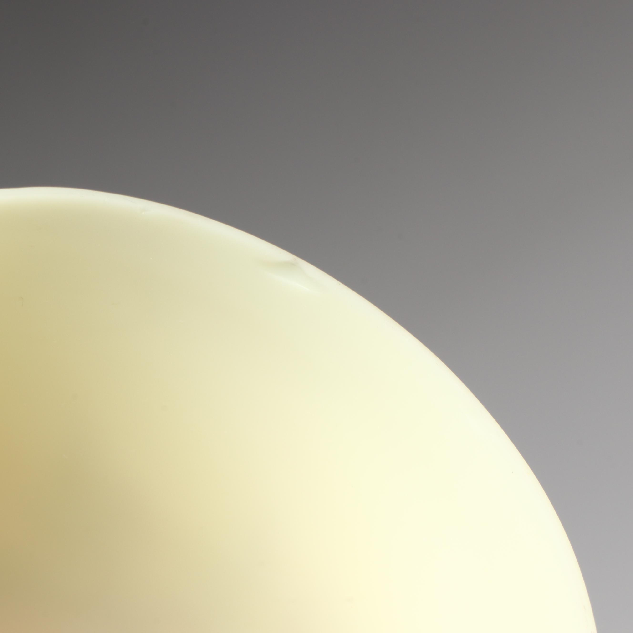 Thomas Webb "Prunus" Hand-Painted Burmese Glass Fairy Lamp