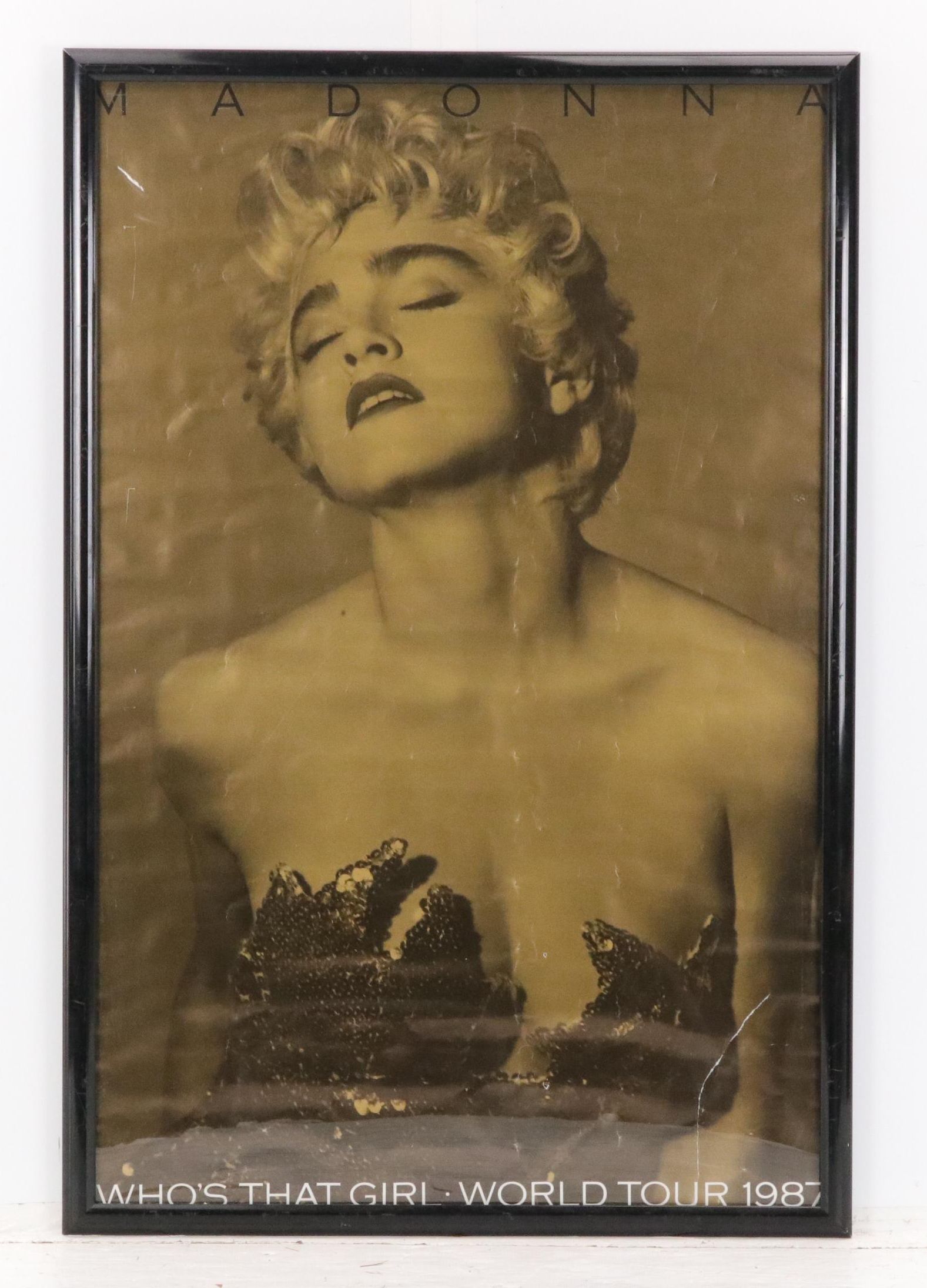 Madonna Concert Posters Including "Madonna - Whose That Girl World Tour 1987"