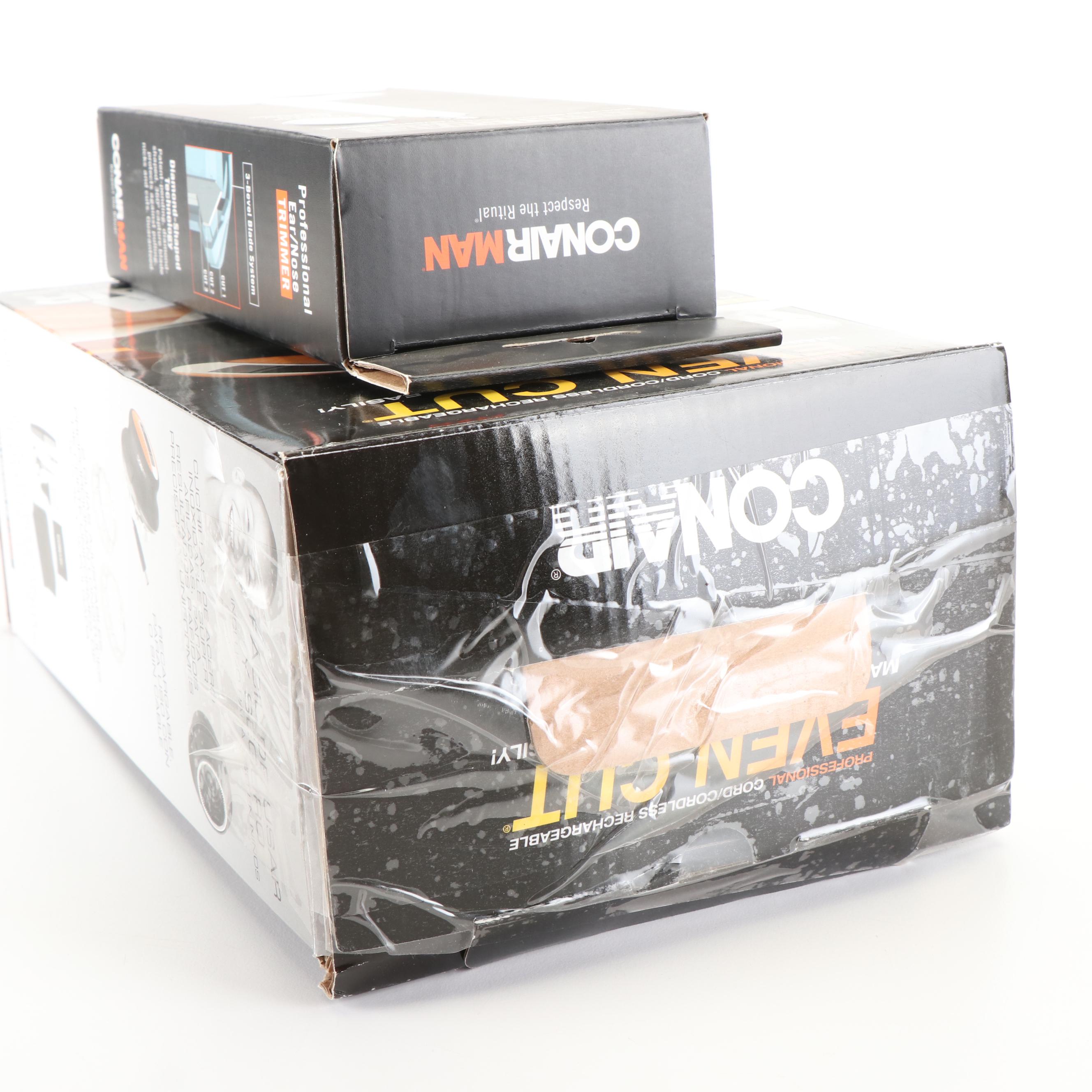 Conair Even Cut Haricut Kit with Conair Man Ear/Nose Trimmer