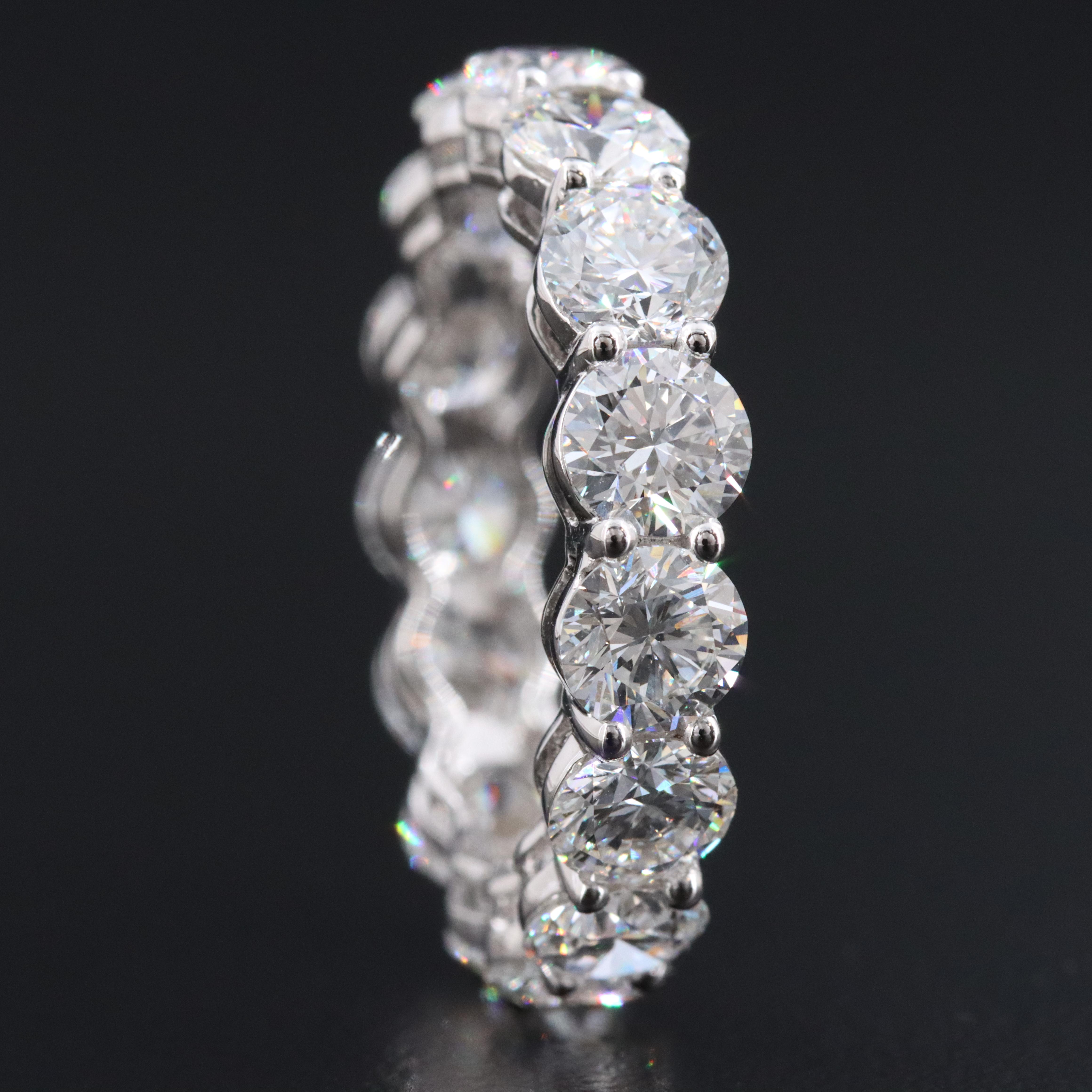 14K 5.47 CTW Lab Grown Diamond Eternity Band