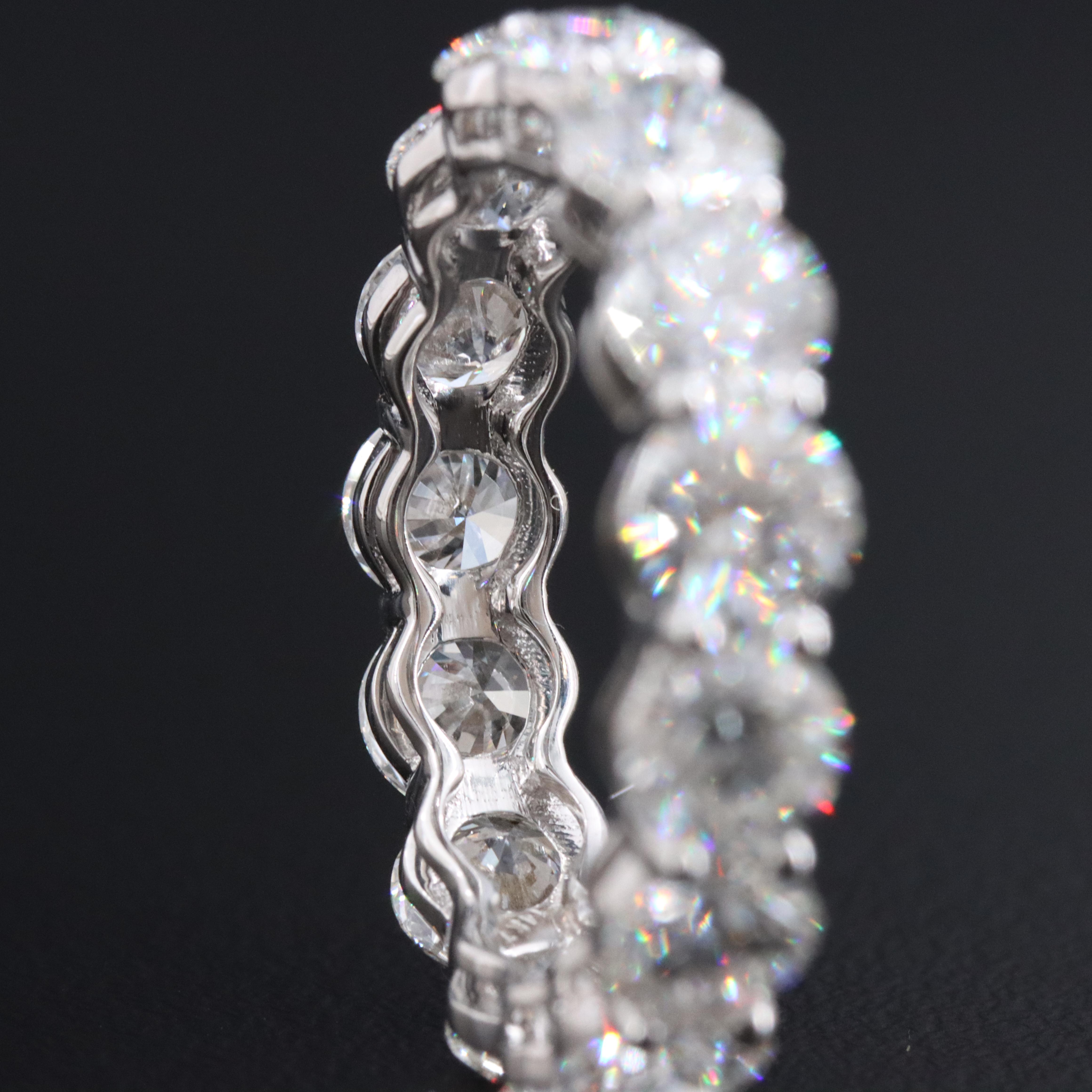 14K 5.47 CTW Lab Grown Diamond Eternity Band