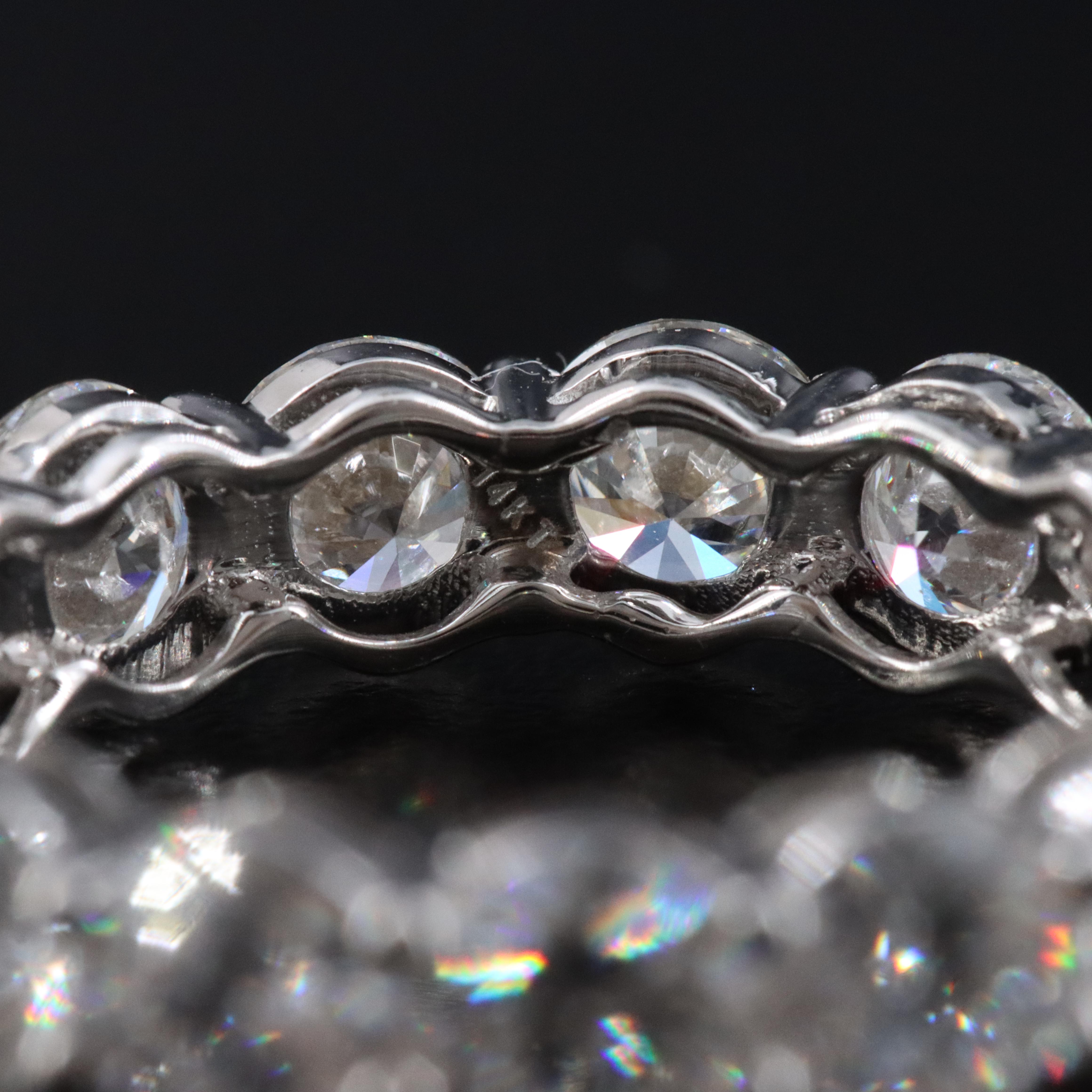 14K 5.47 CTW Lab Grown Diamond Eternity Band