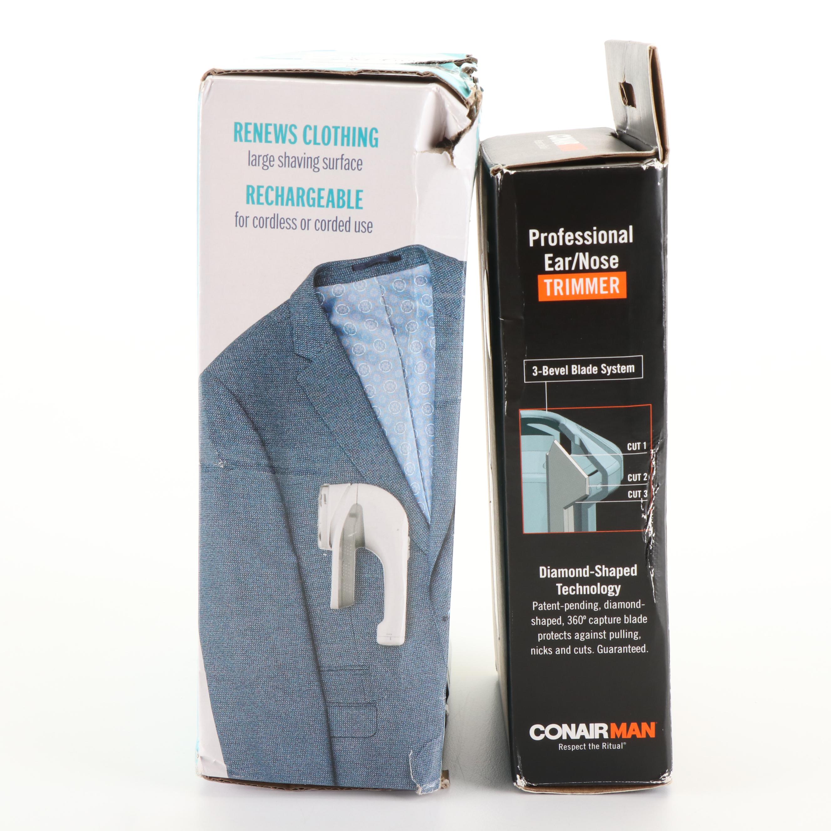 Conair Man Ear/Nose Trimmer and Fabric Shaver