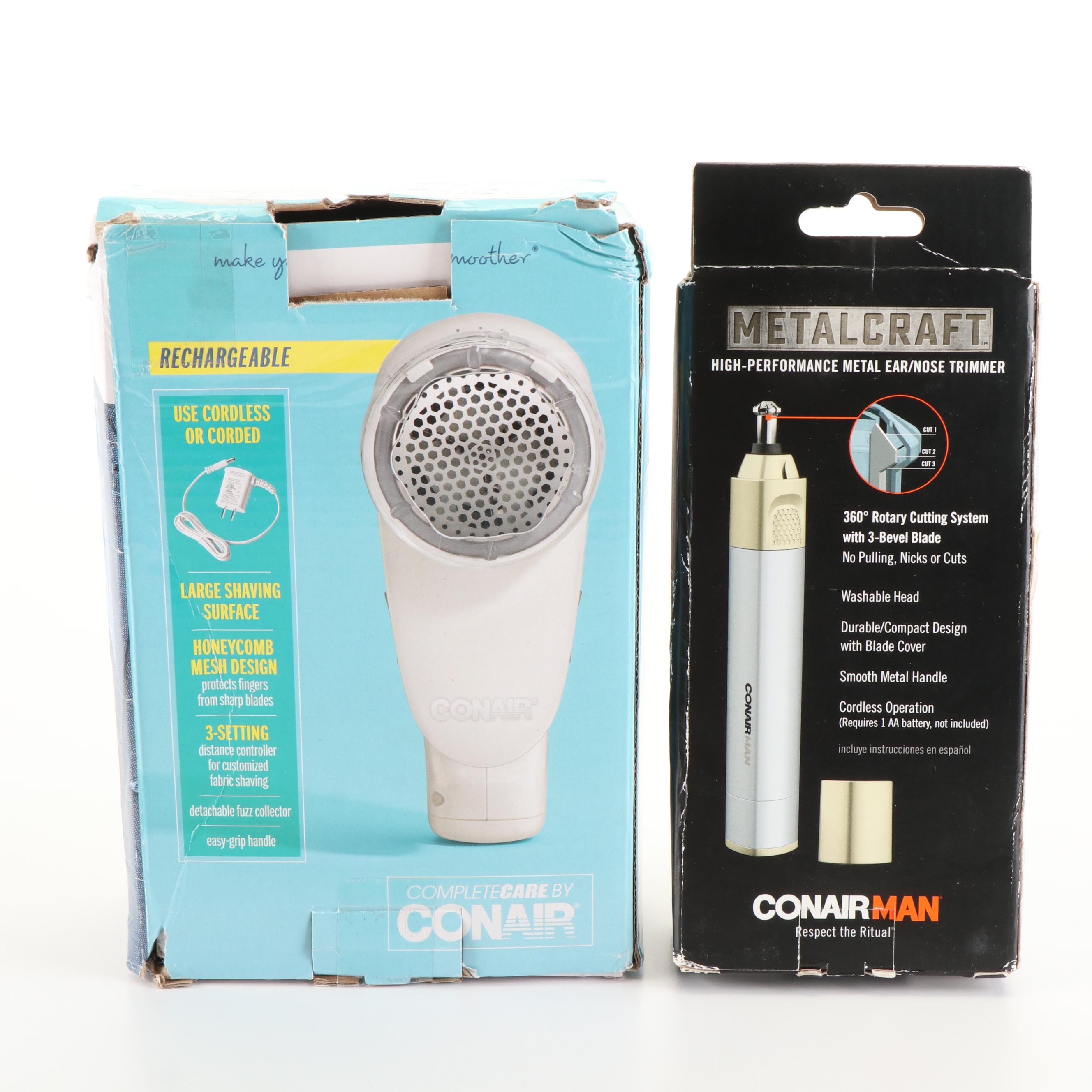 Conair Man Ear/Nose Trimmer and Fabric Shaver