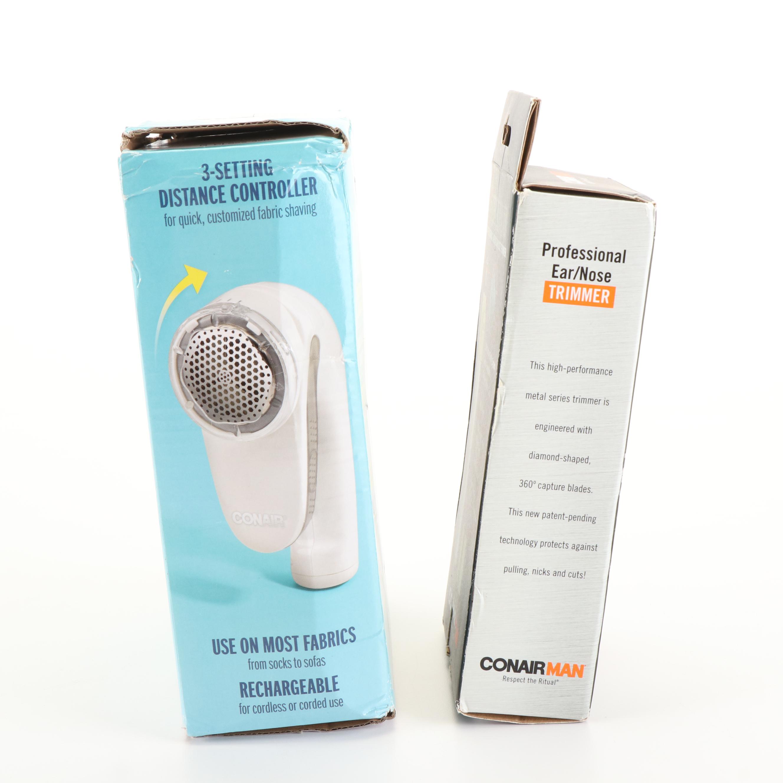 Conair Man Ear/Nose Trimmer and Fabric Shaver