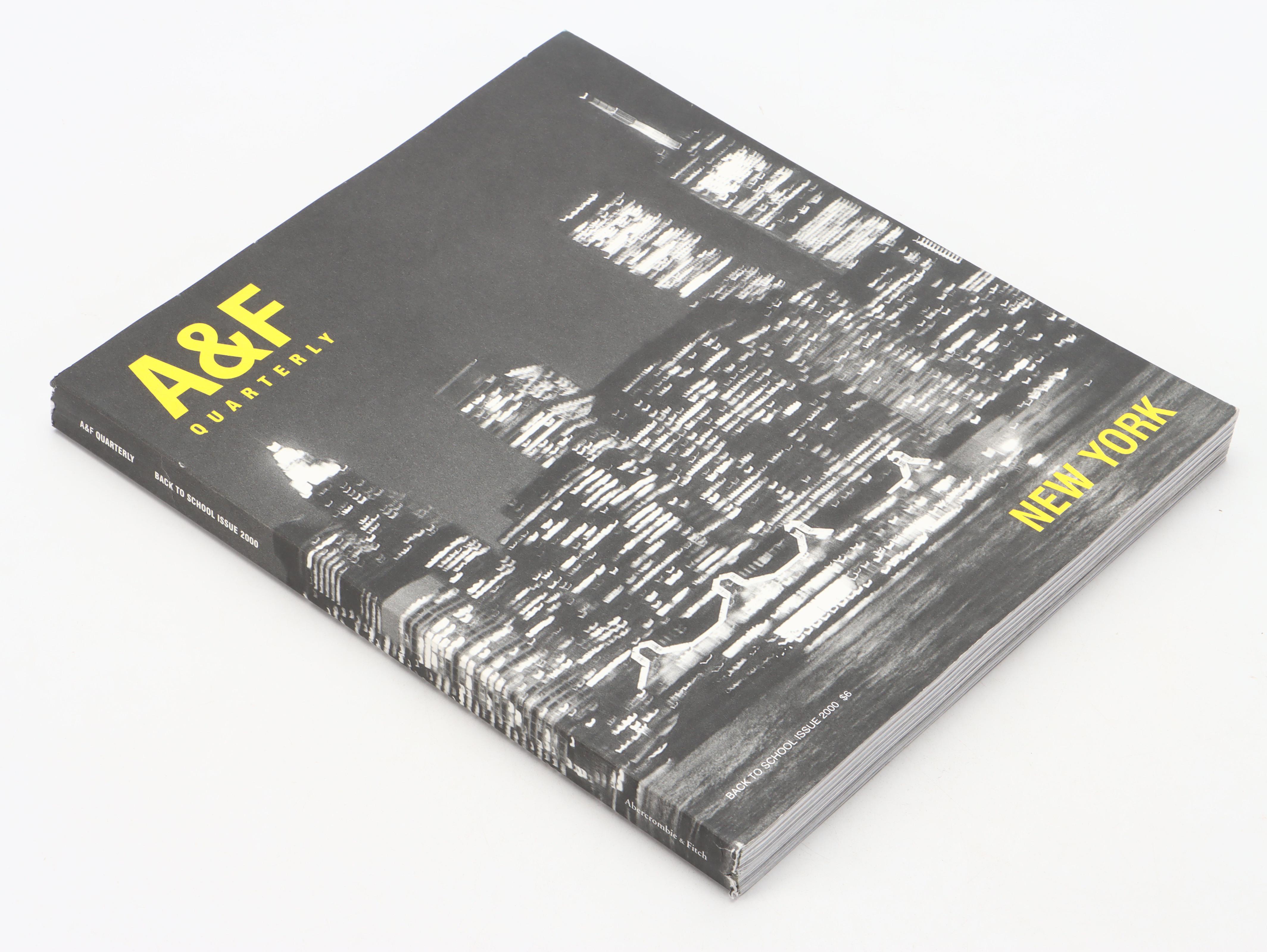 "A&F Quarterly" Magazine Issues with Newspaper Clipping, 1999–2003