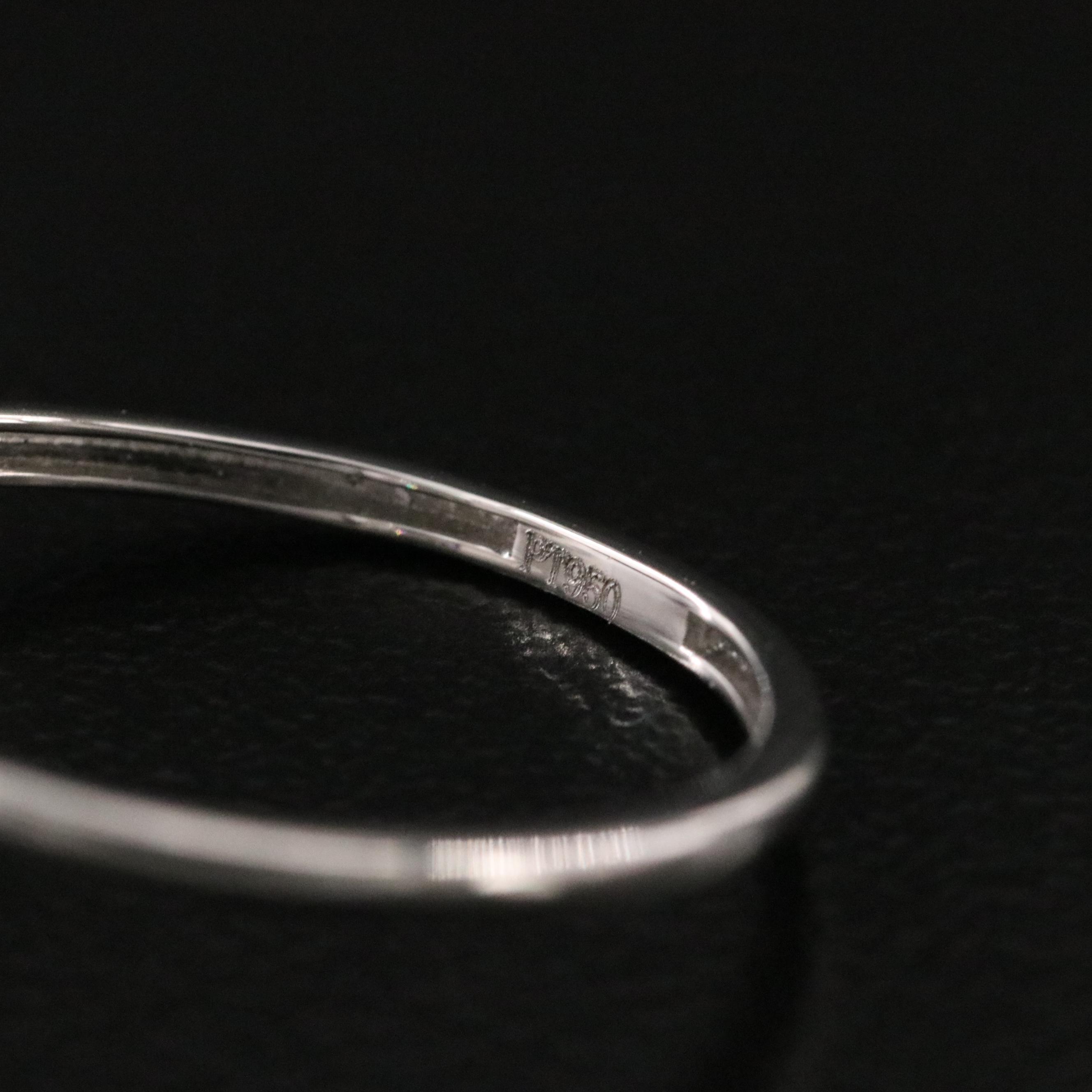 Platinum 10.03 CT Lab Grown Diamond Solitaire Ring with IGI Report