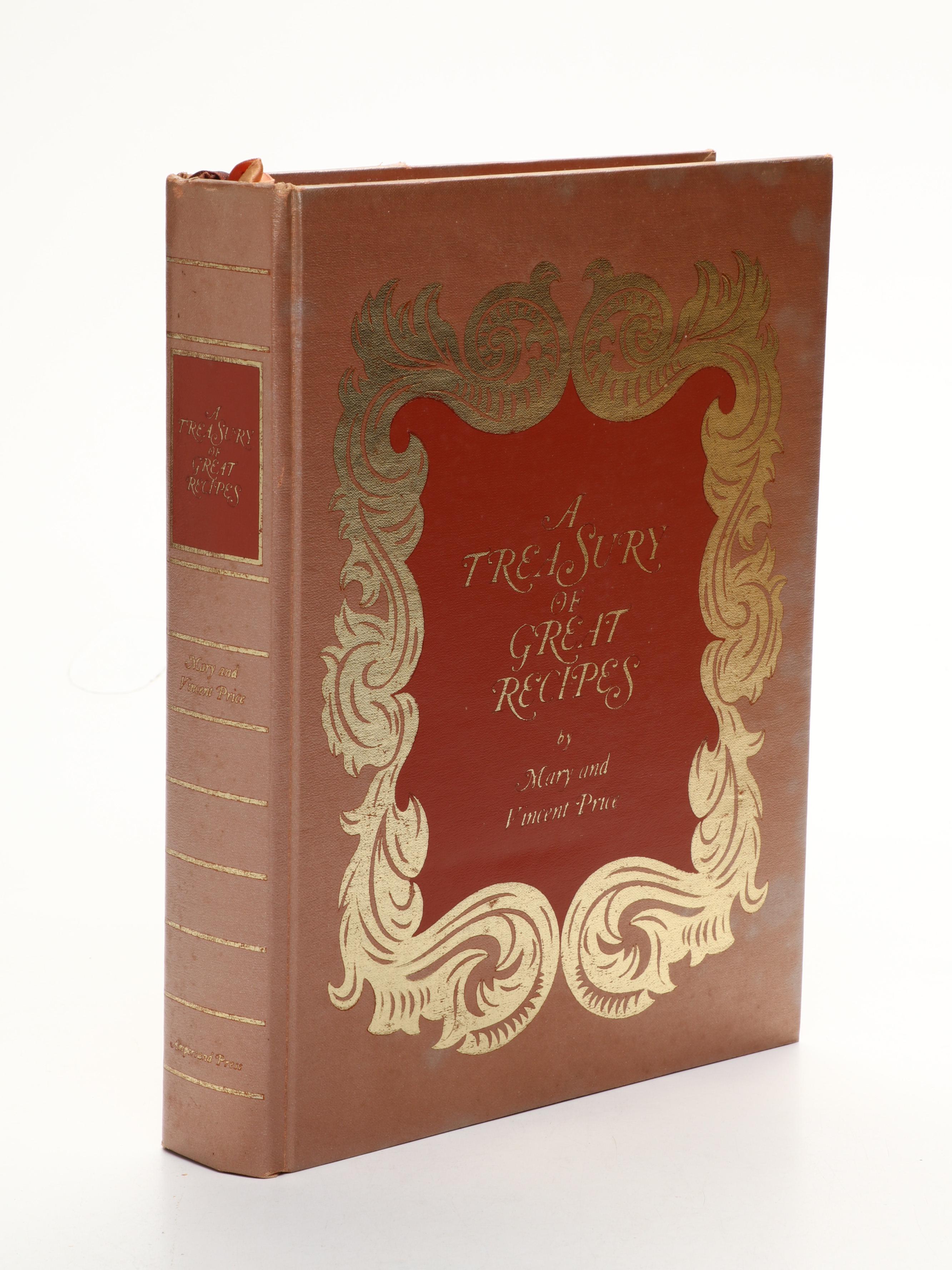 First Printing "A Treasury of Great Recipes" by Mary and Vincent Price and More