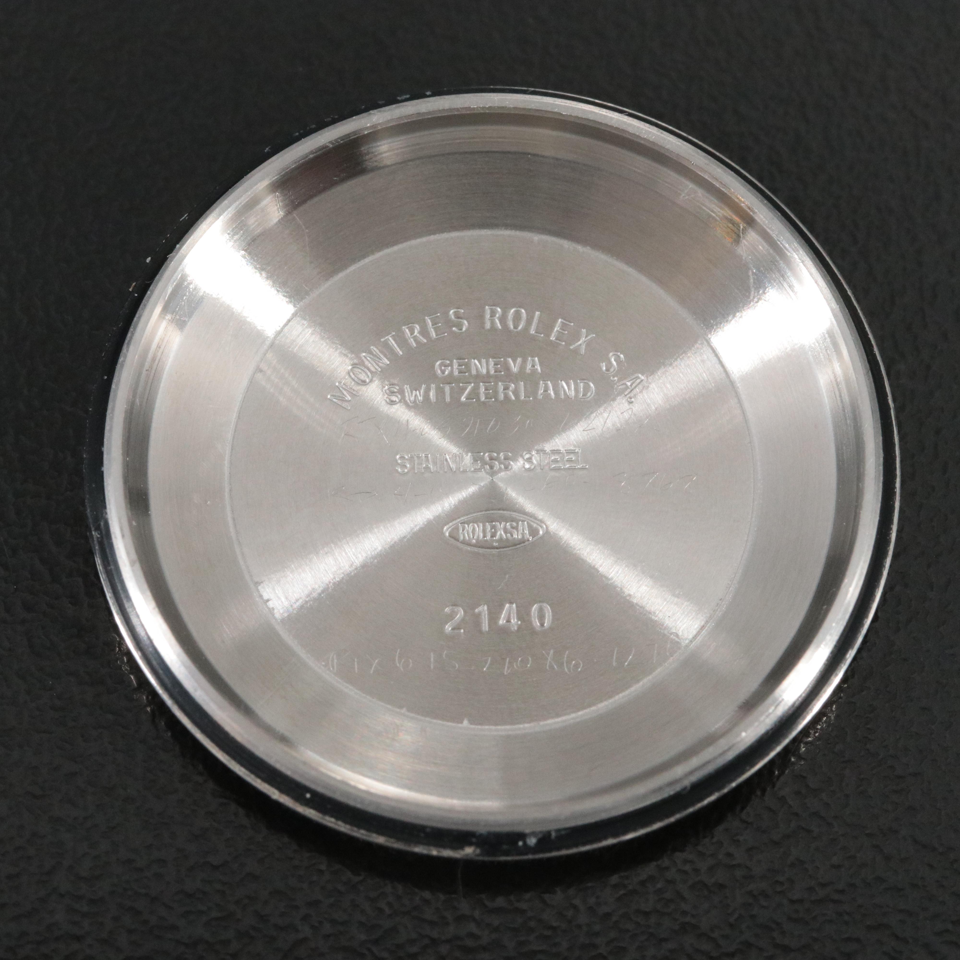 Rolex Air-King 14000M Silver Dial 34mm Steel Automatic Watch