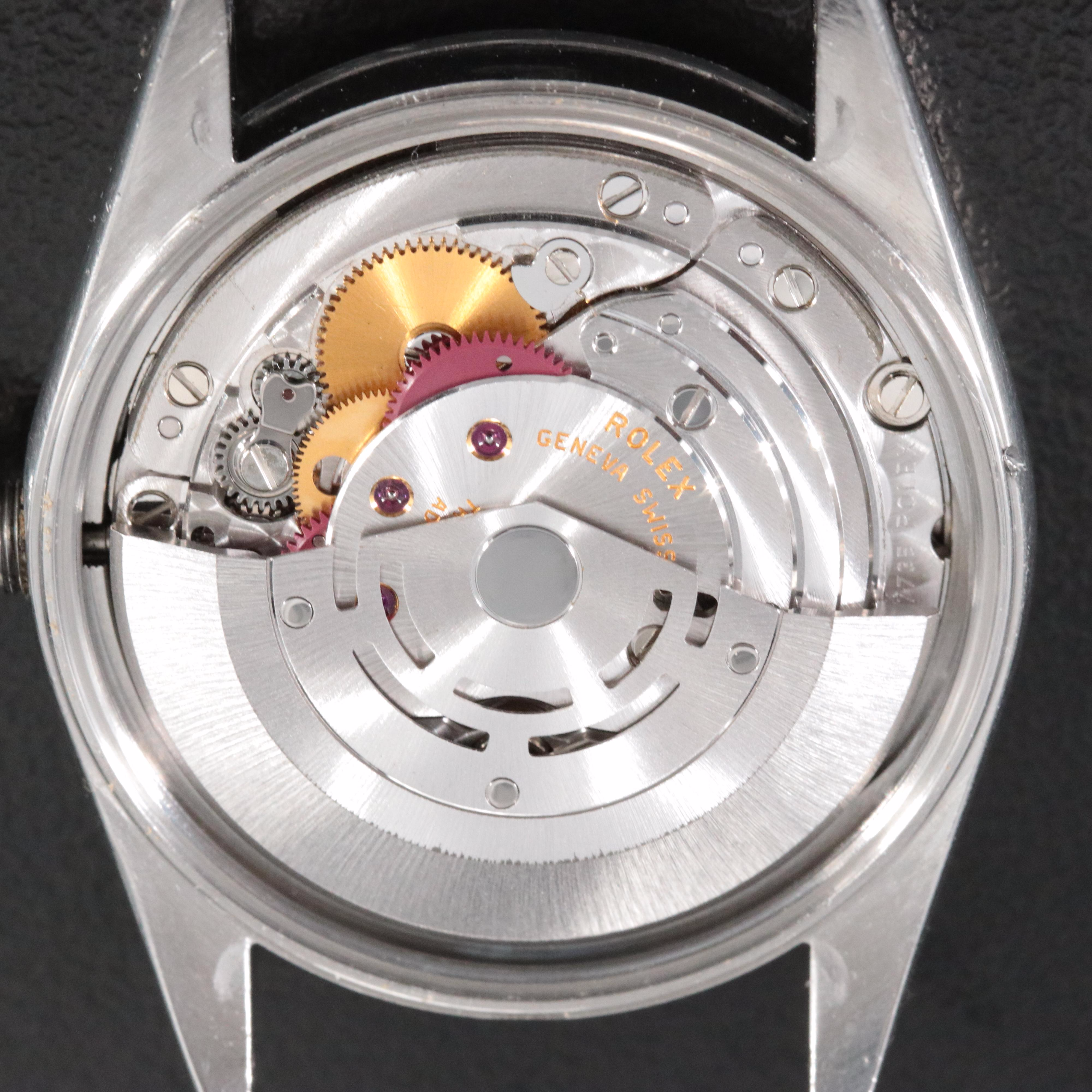 Rolex Air-King 14000M Silver Dial 34mm Steel Automatic Watch