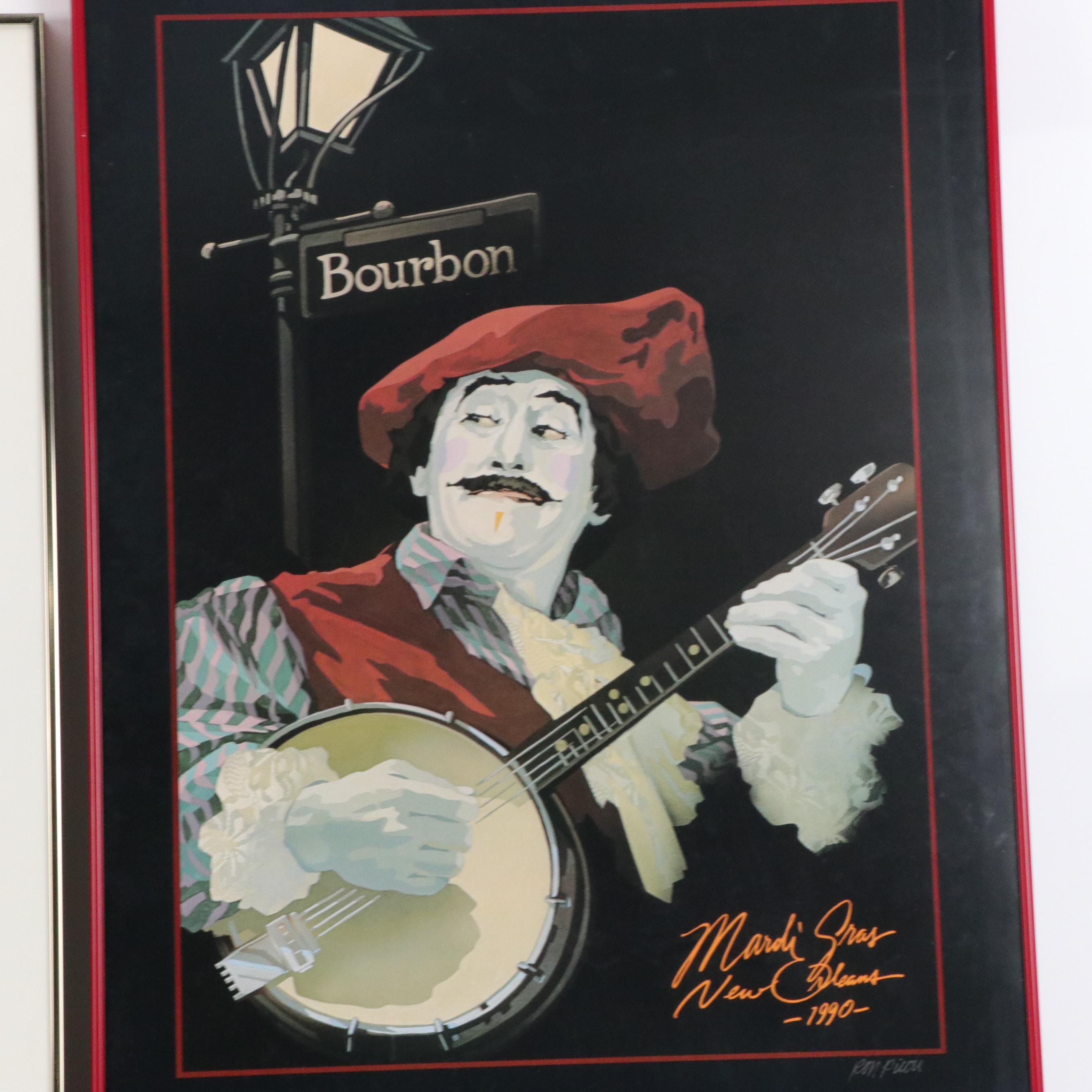 New Orleans Mardi Gras Posters, Circa 1990