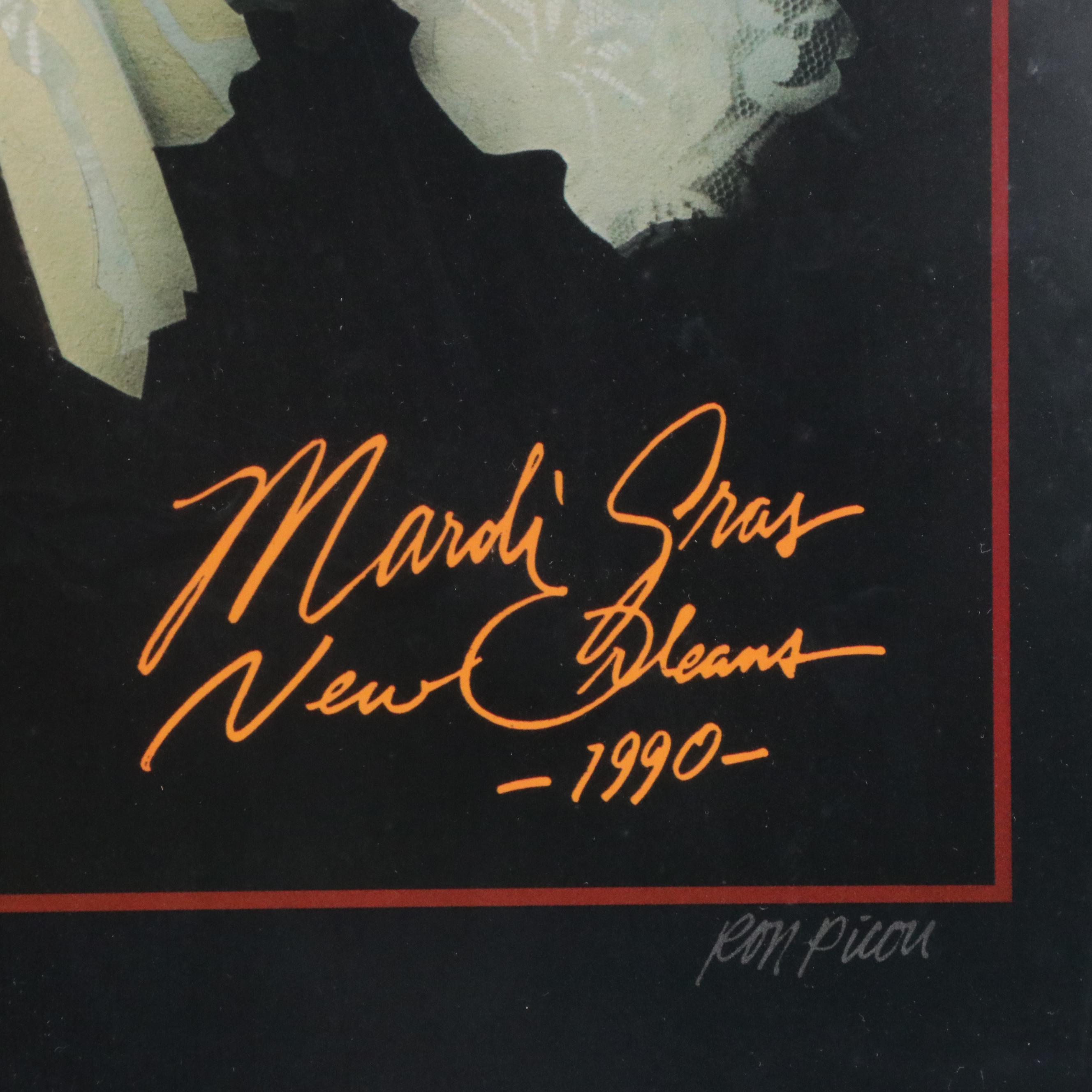 New Orleans Mardi Gras Posters, Circa 1990