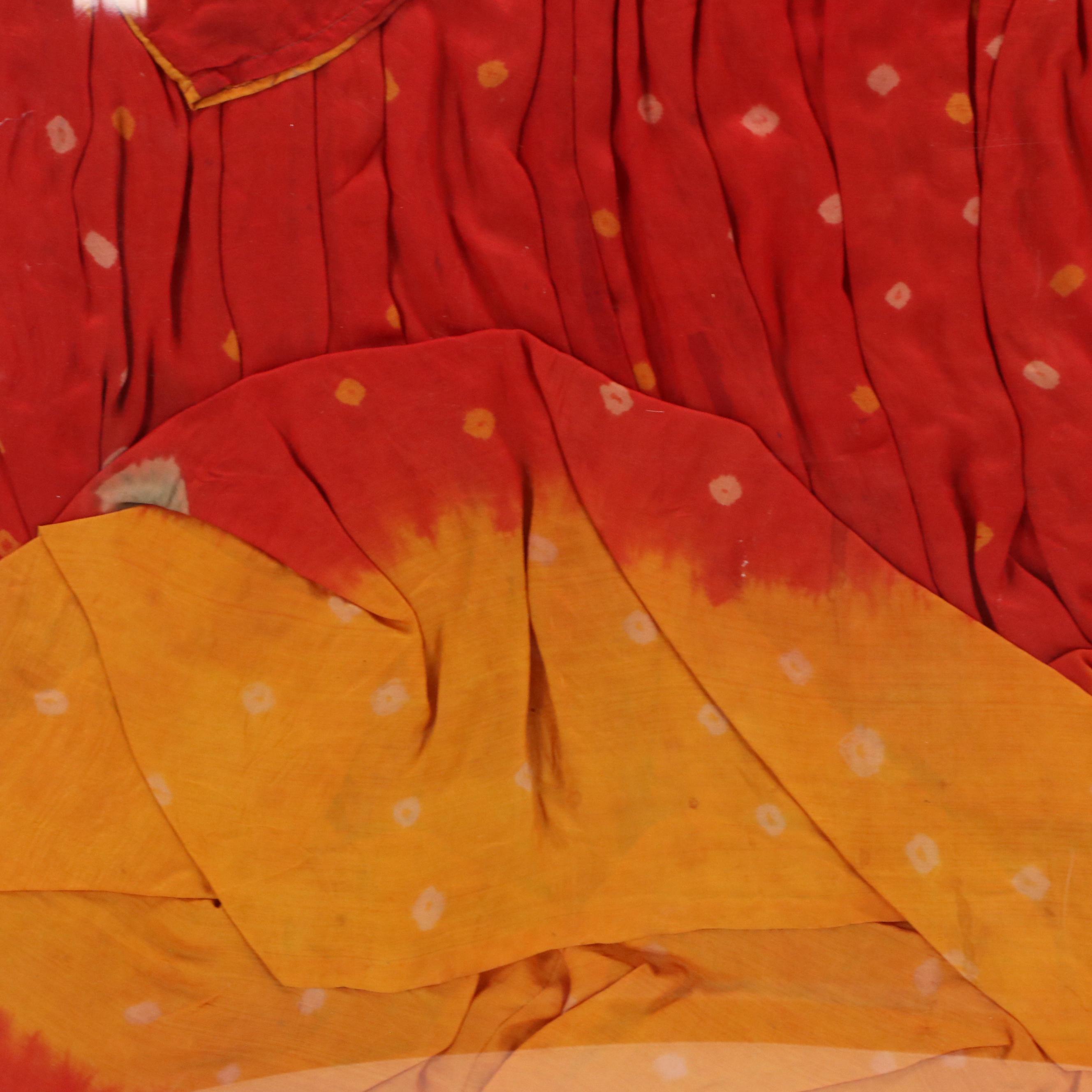 Frame Shibori Dyed Silk Dress "20th Century"