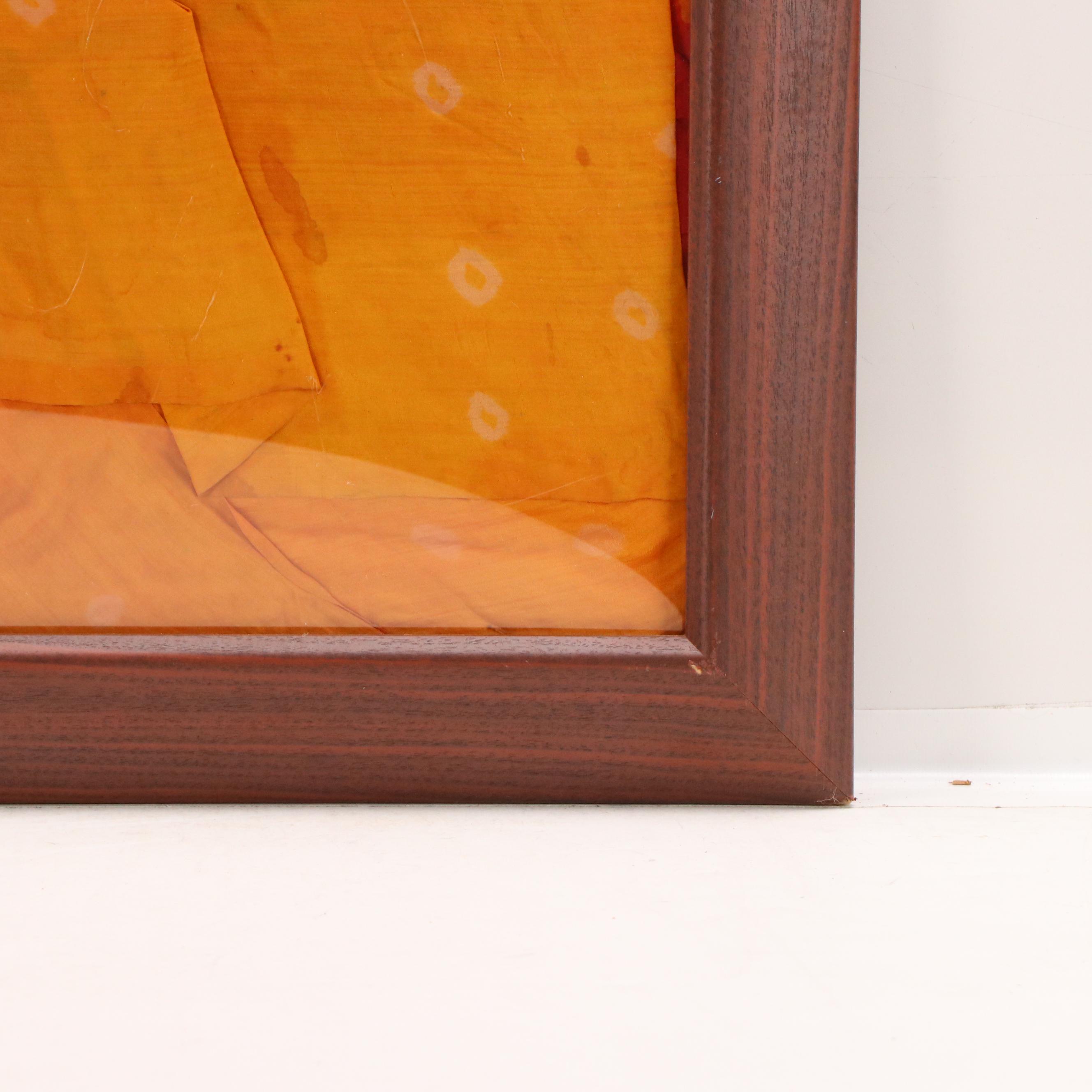 Frame Shibori Dyed Silk Dress "20th Century"