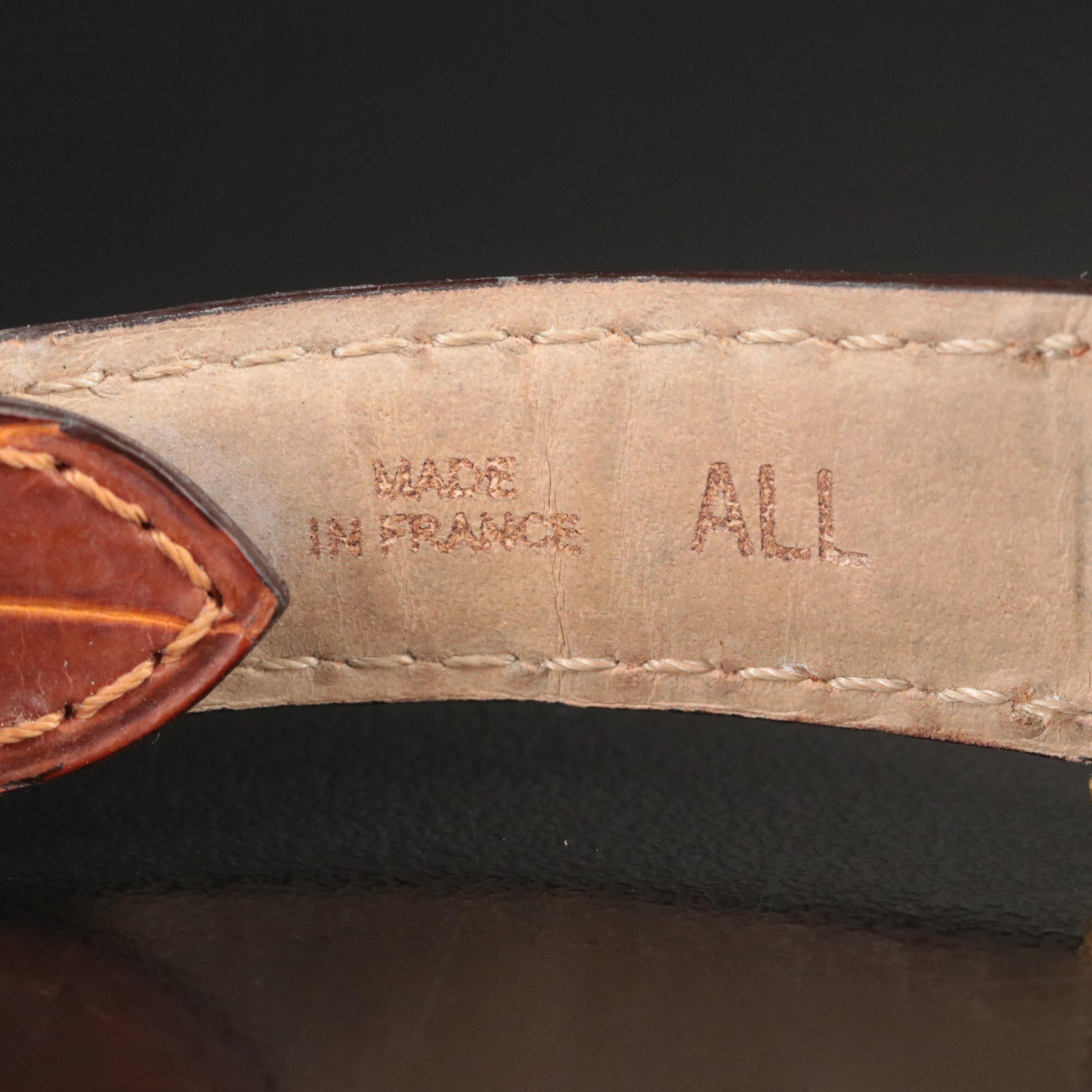 Cartier Must de Cartier 925 Silver Gold Plated Tank Watch