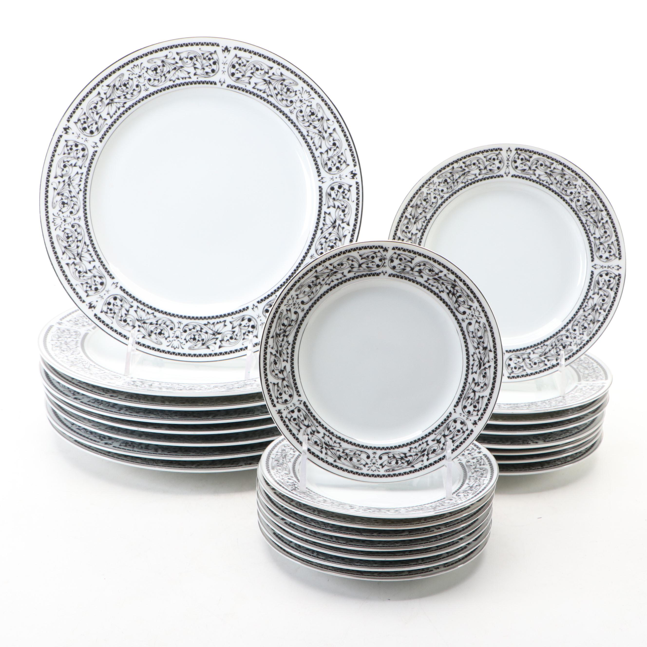 Sheffield Porcelain "Corinthian"  Plates