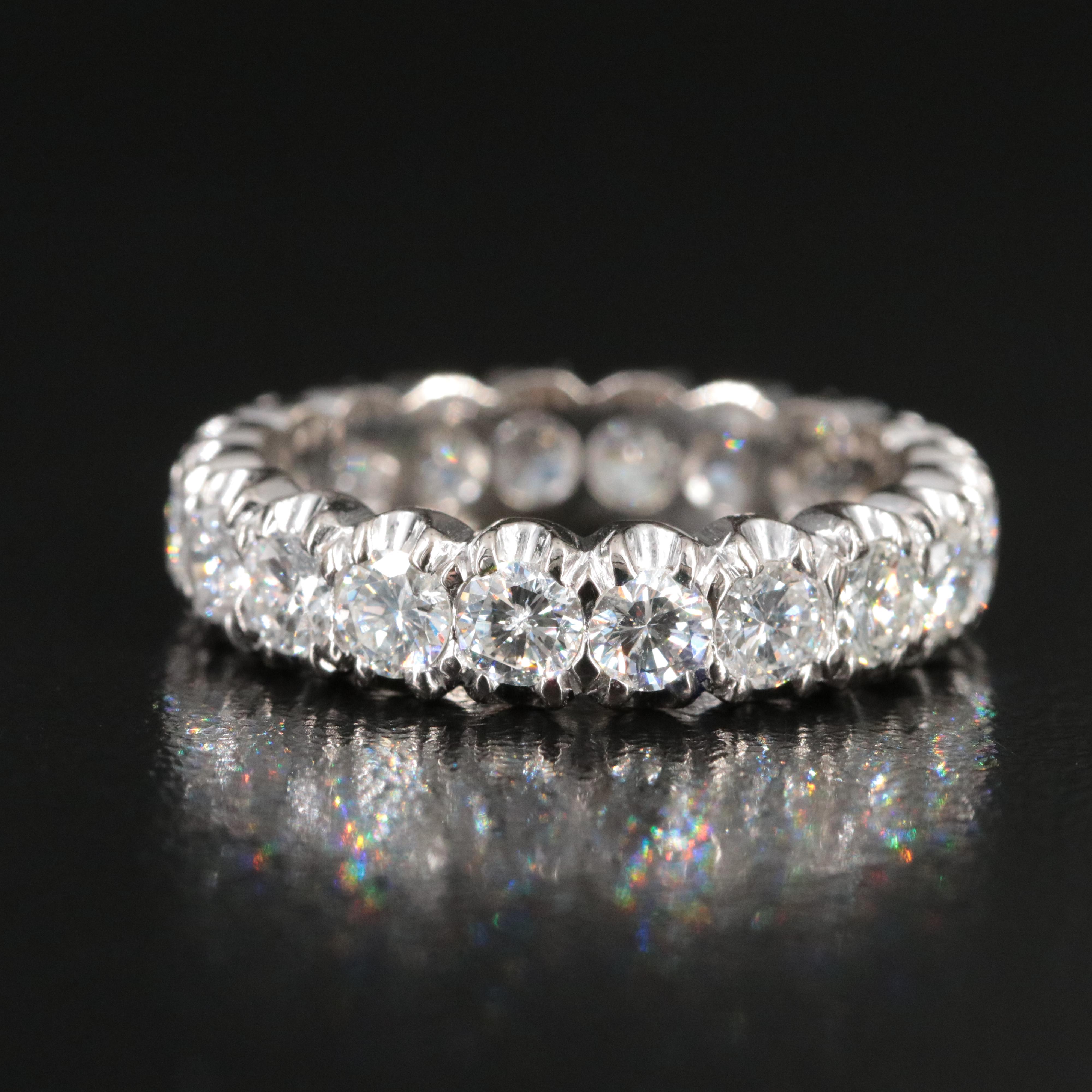 18K 3.05 CTW Diamond Eternity Band