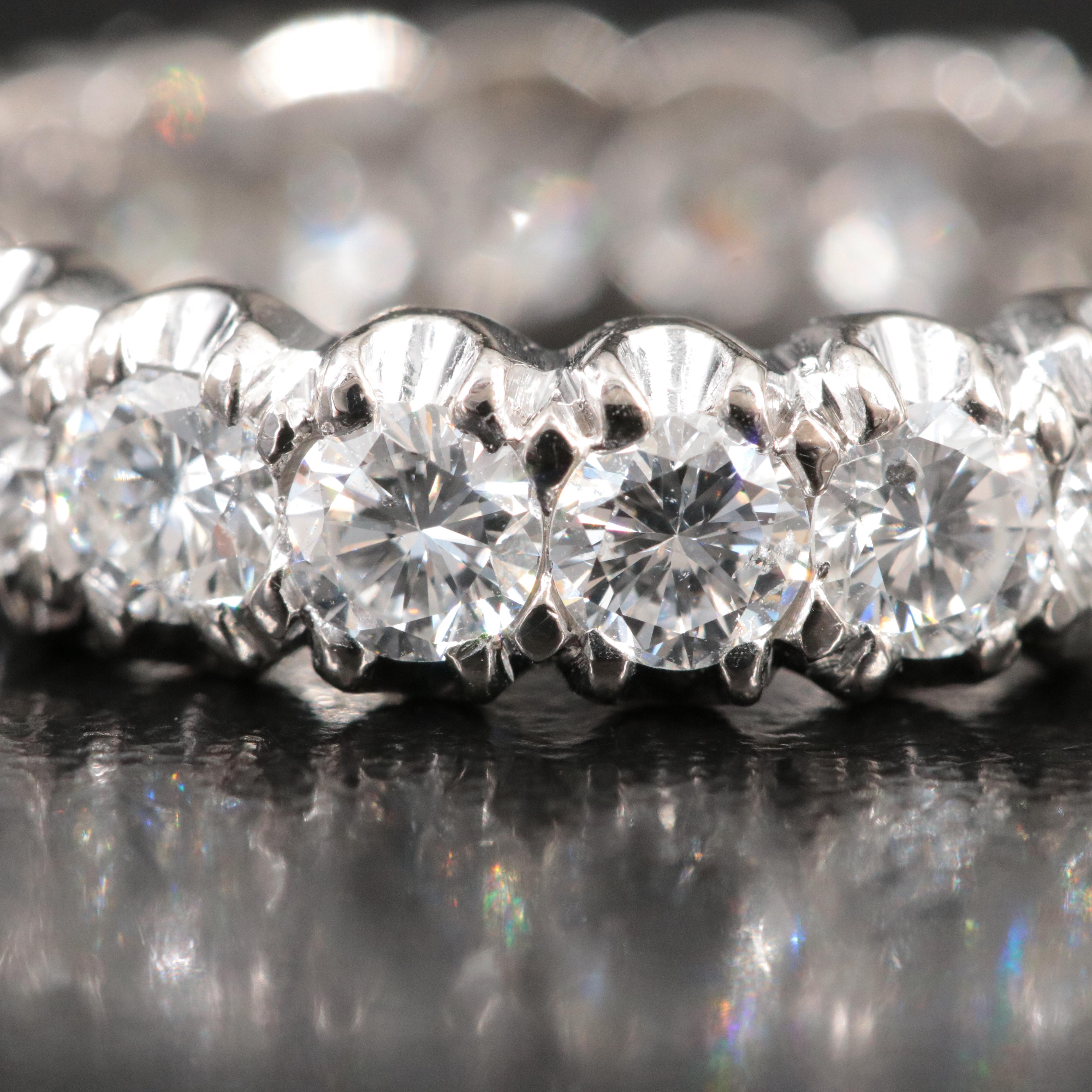 18K 3.05 CTW Diamond Eternity Band