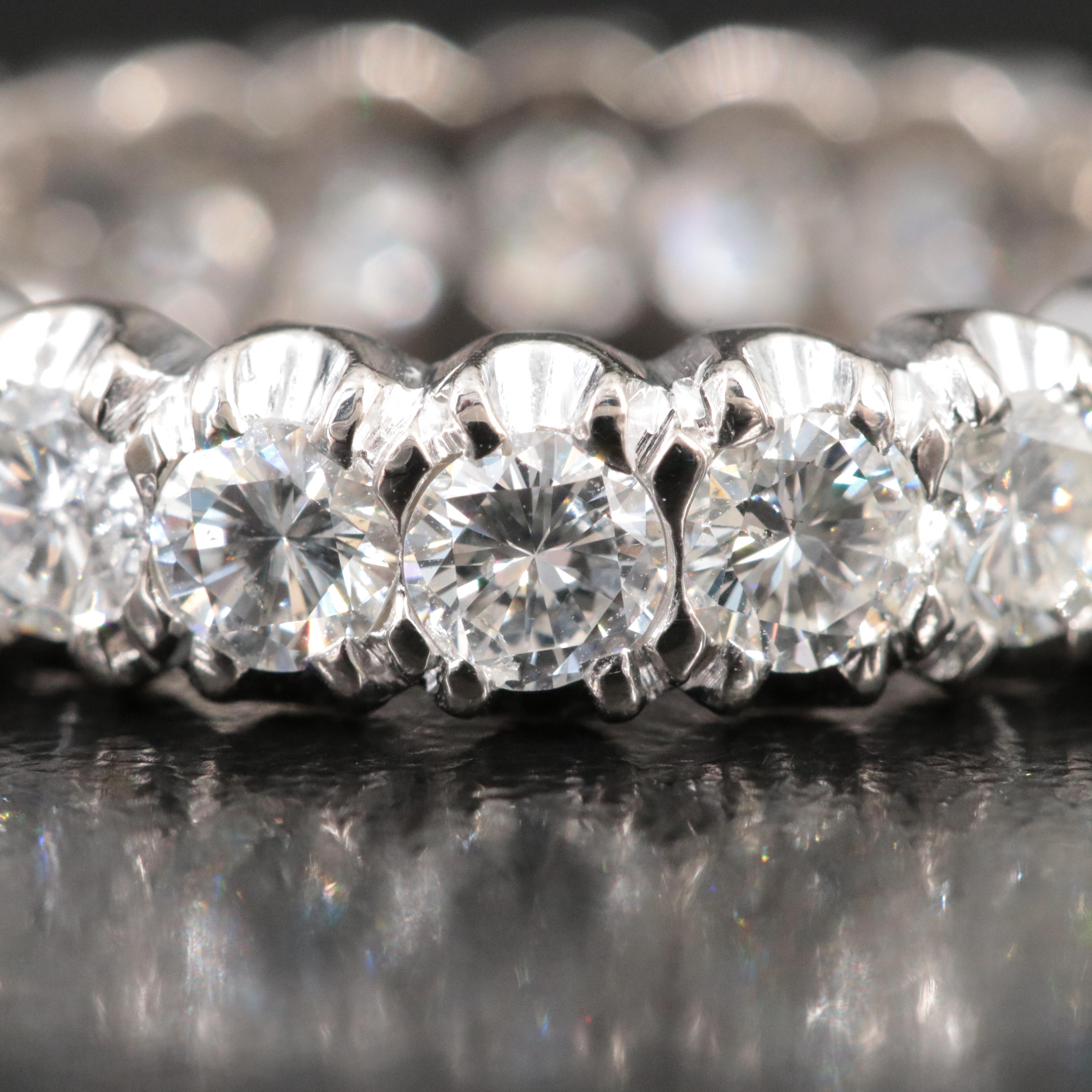 18K 3.05 CTW Diamond Eternity Band