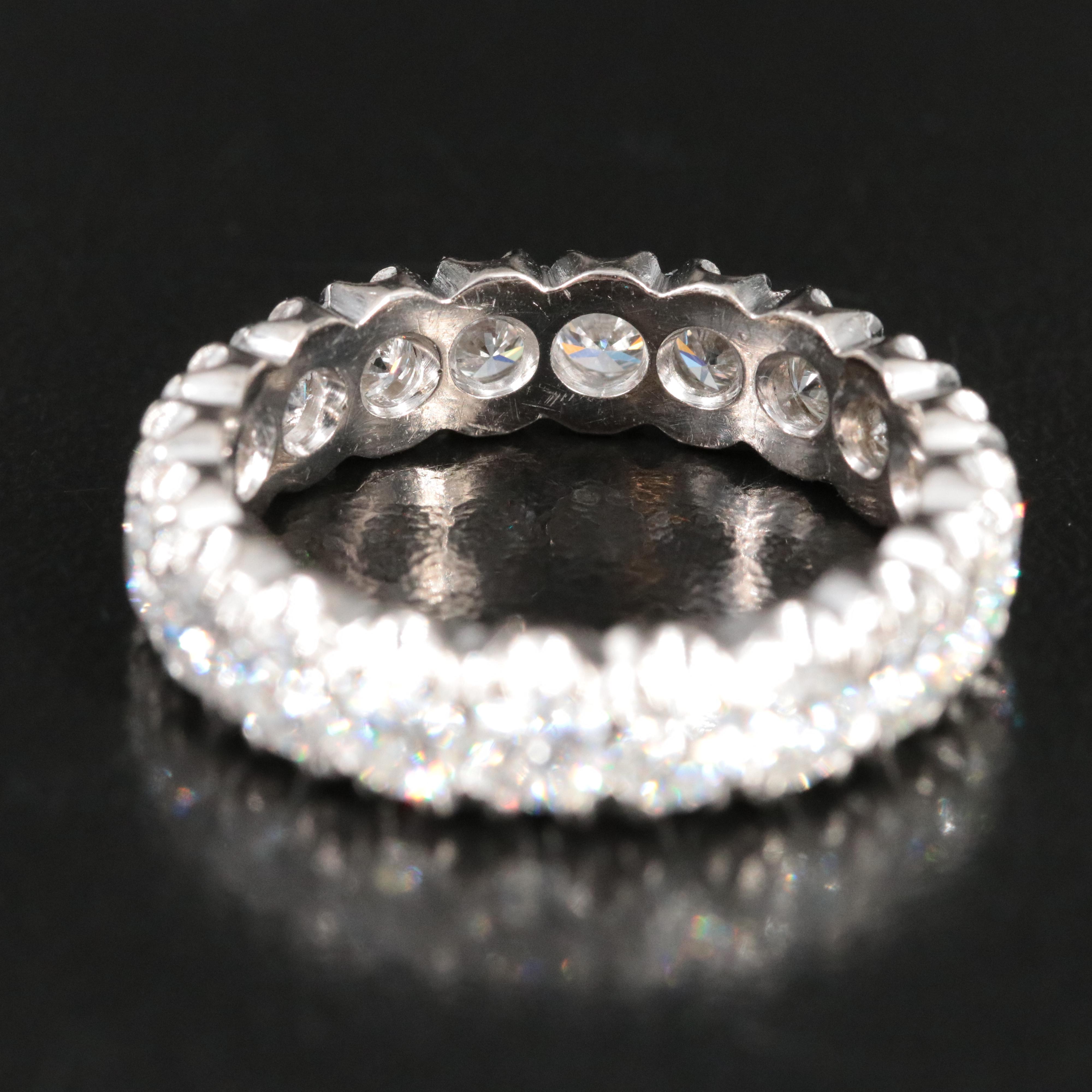 18K 3.05 CTW Diamond Eternity Band